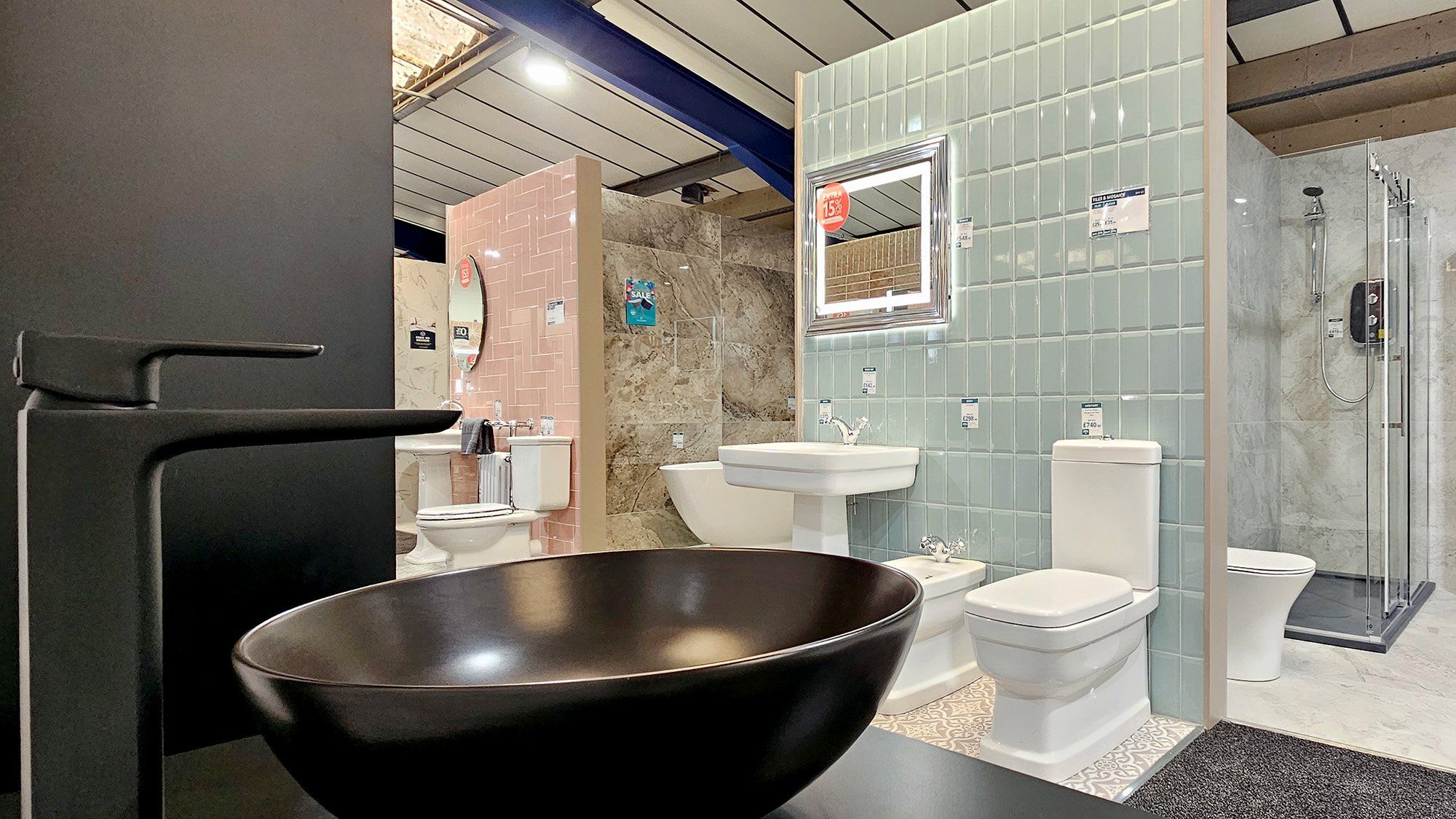 Bathroom Reading Tilehurst showroom