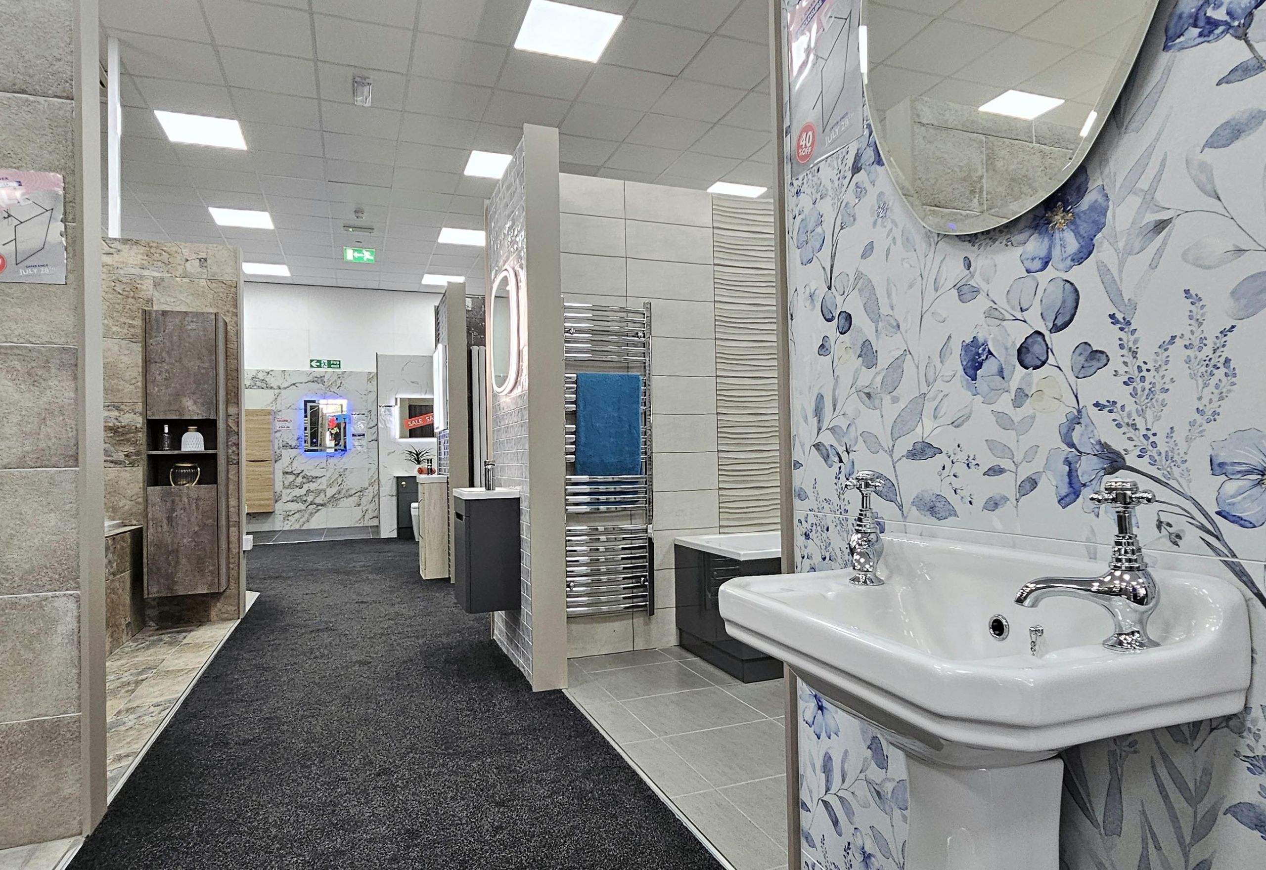 Easy Bathrooms & Tiles Nuneaton Showroom