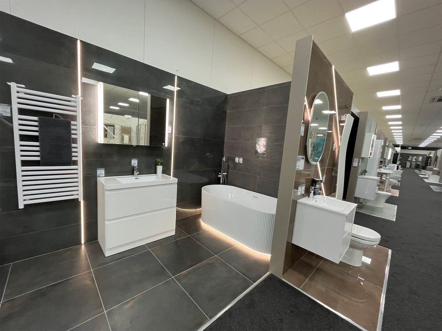 Easy Bathrooms Birstall Showroom Bathroom display
