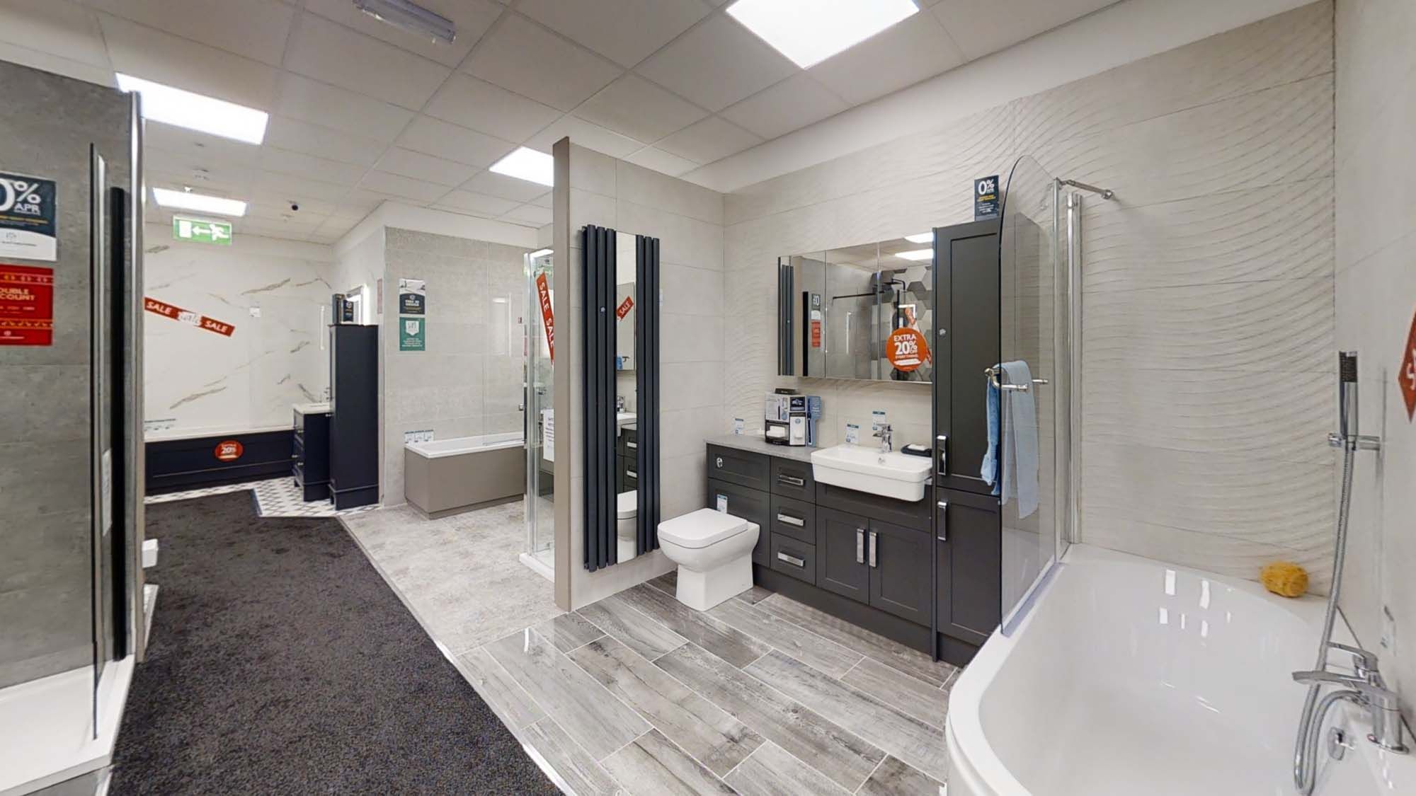 Easy Bathrooms & Tiles Tunbrdge Wells showrooms