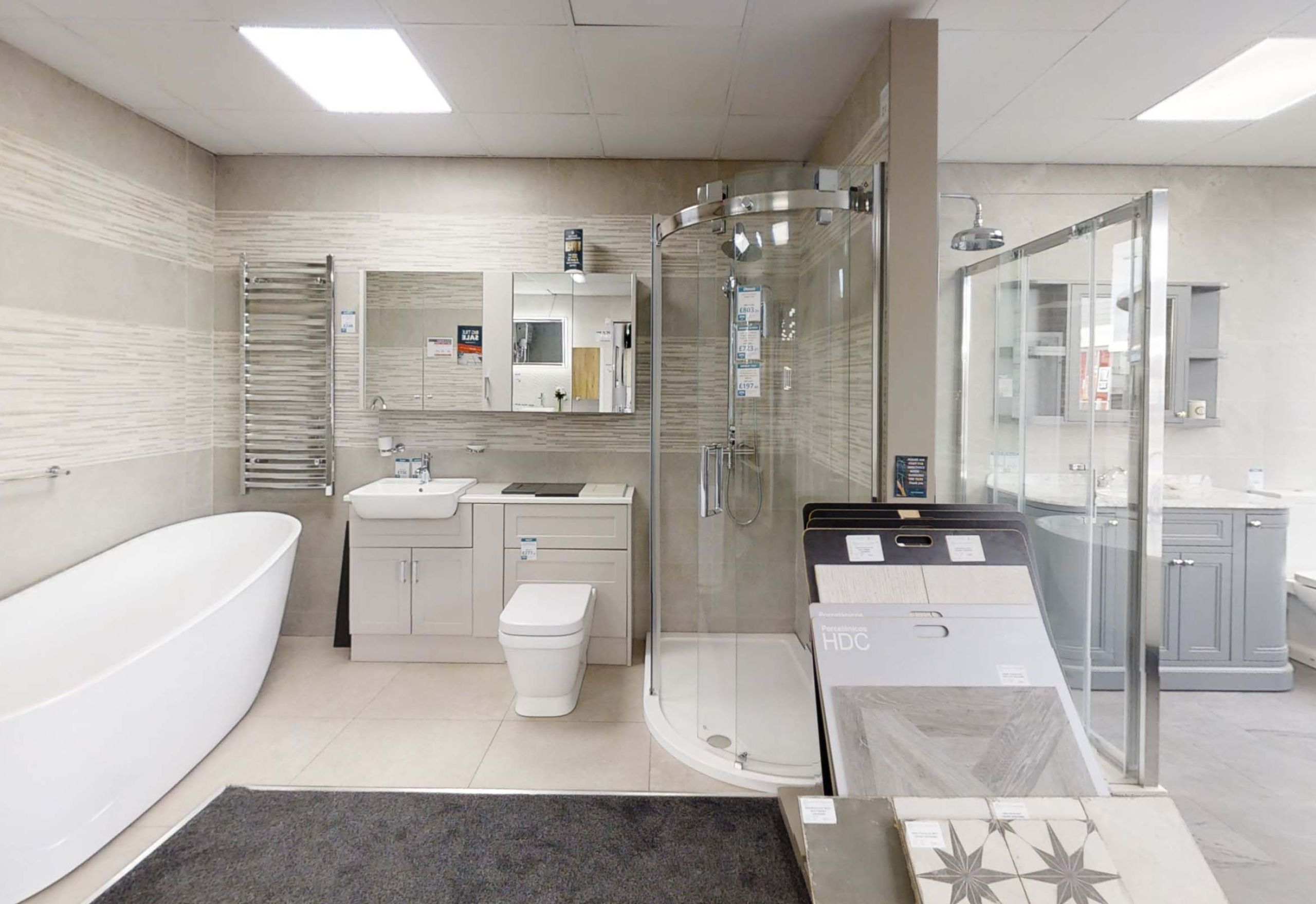 Burton Bathroom display