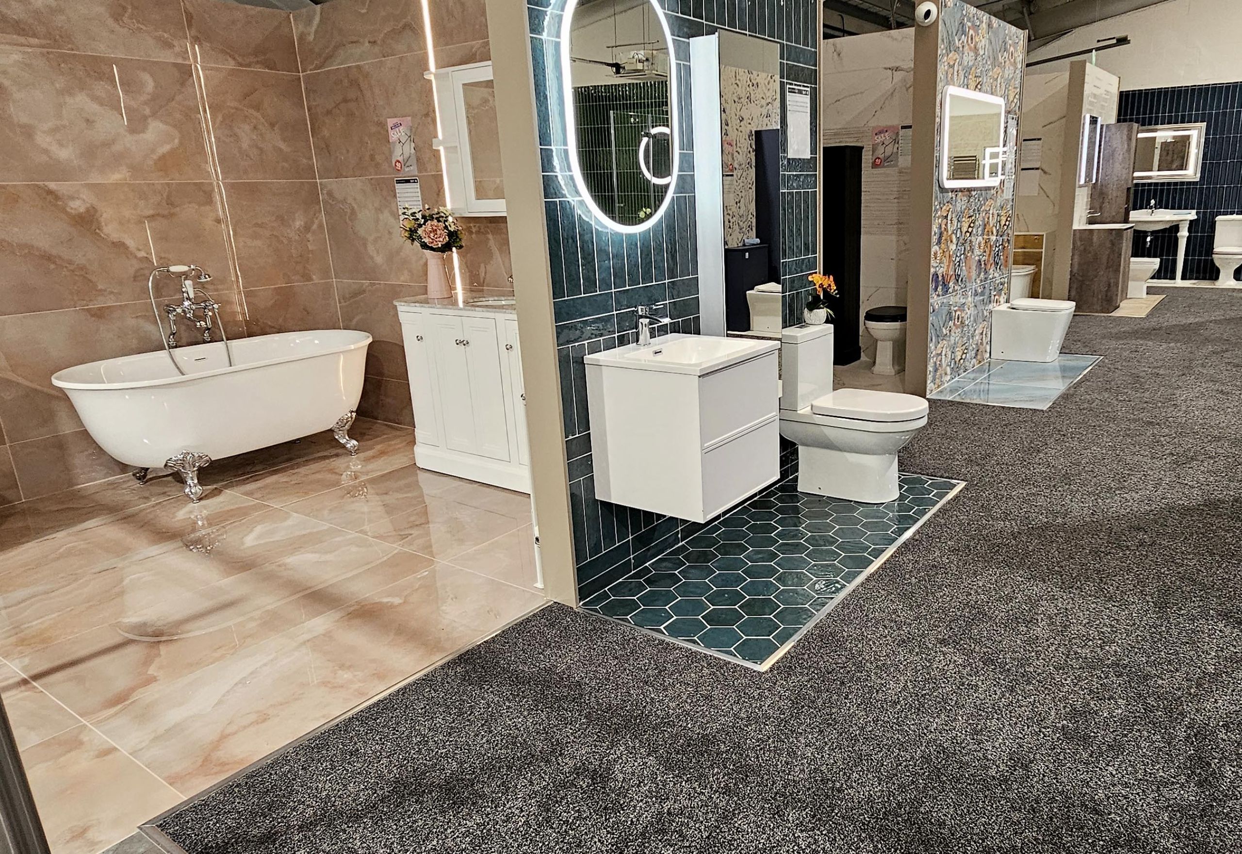 Easy Bathrooms & Tiles Peterborough Showroom