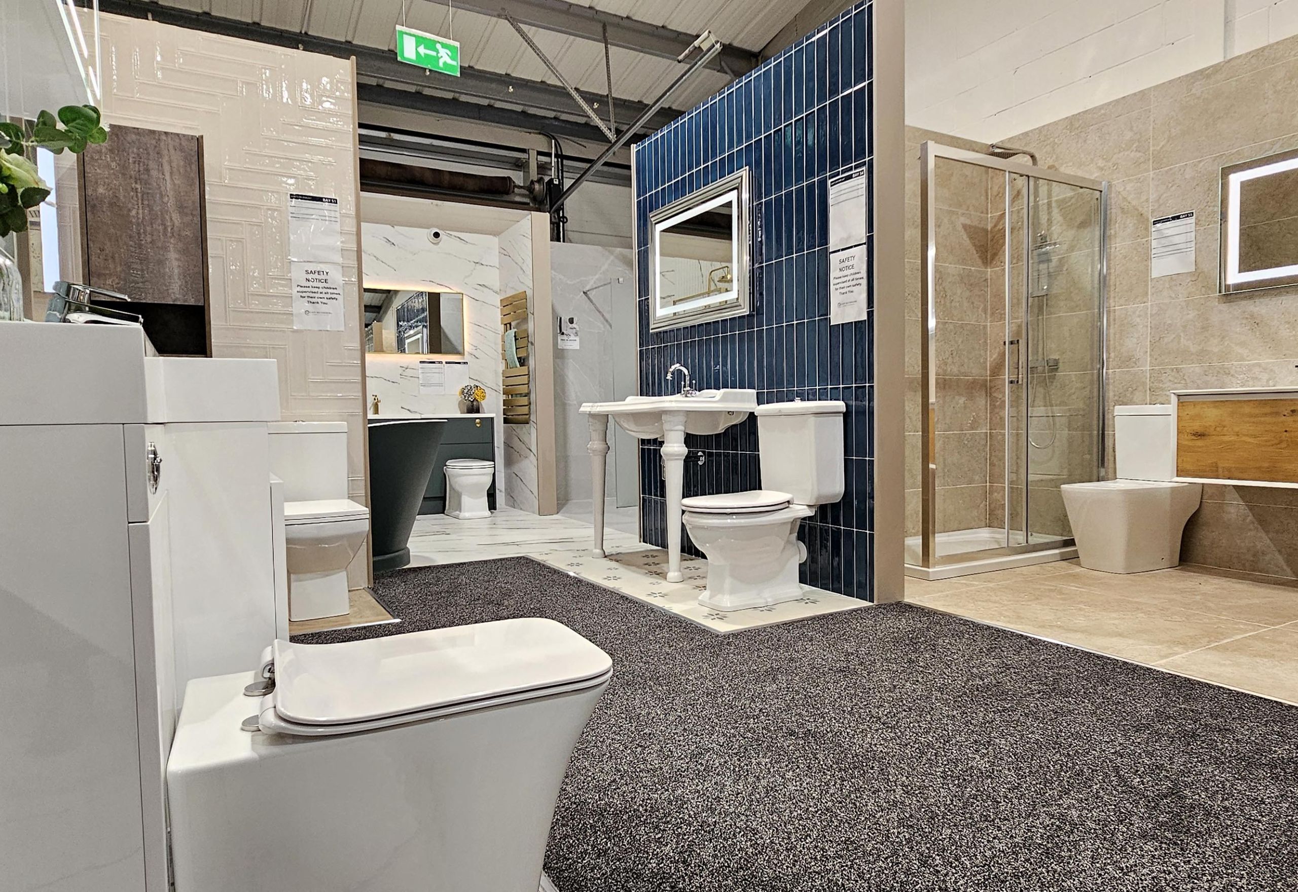 Easy Bathrooms & Tiles Peterborough Showroom