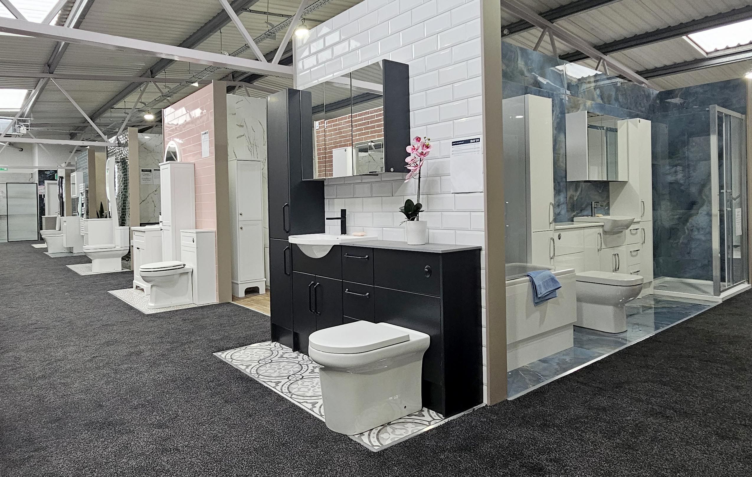 Easy Bathrooms and Tiles Maidstone Showroom