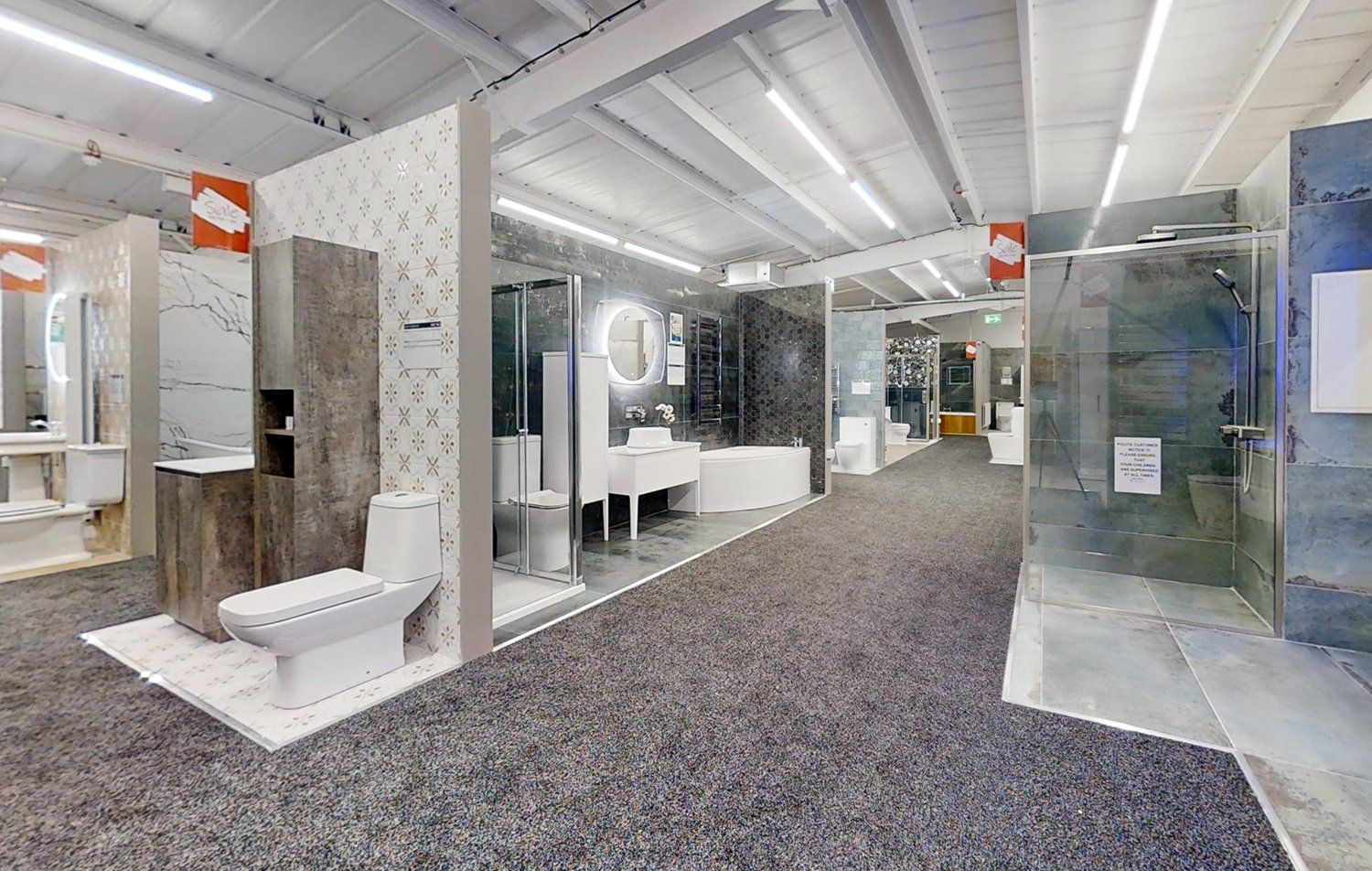 Easy Bathrooms & Tiles Wrexham Showroom