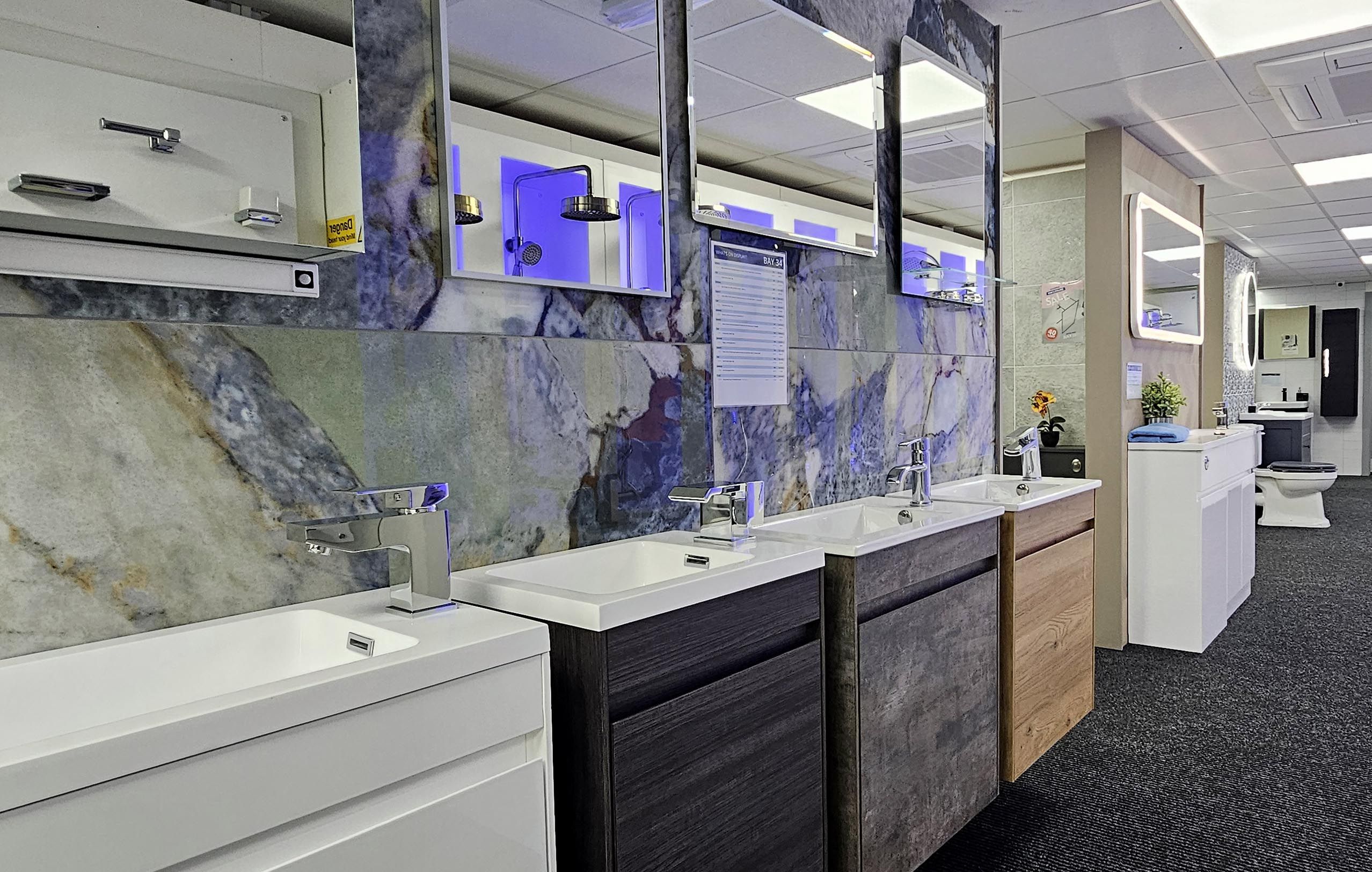 Easy Bathrooms & Tiles Uckfield Showroom