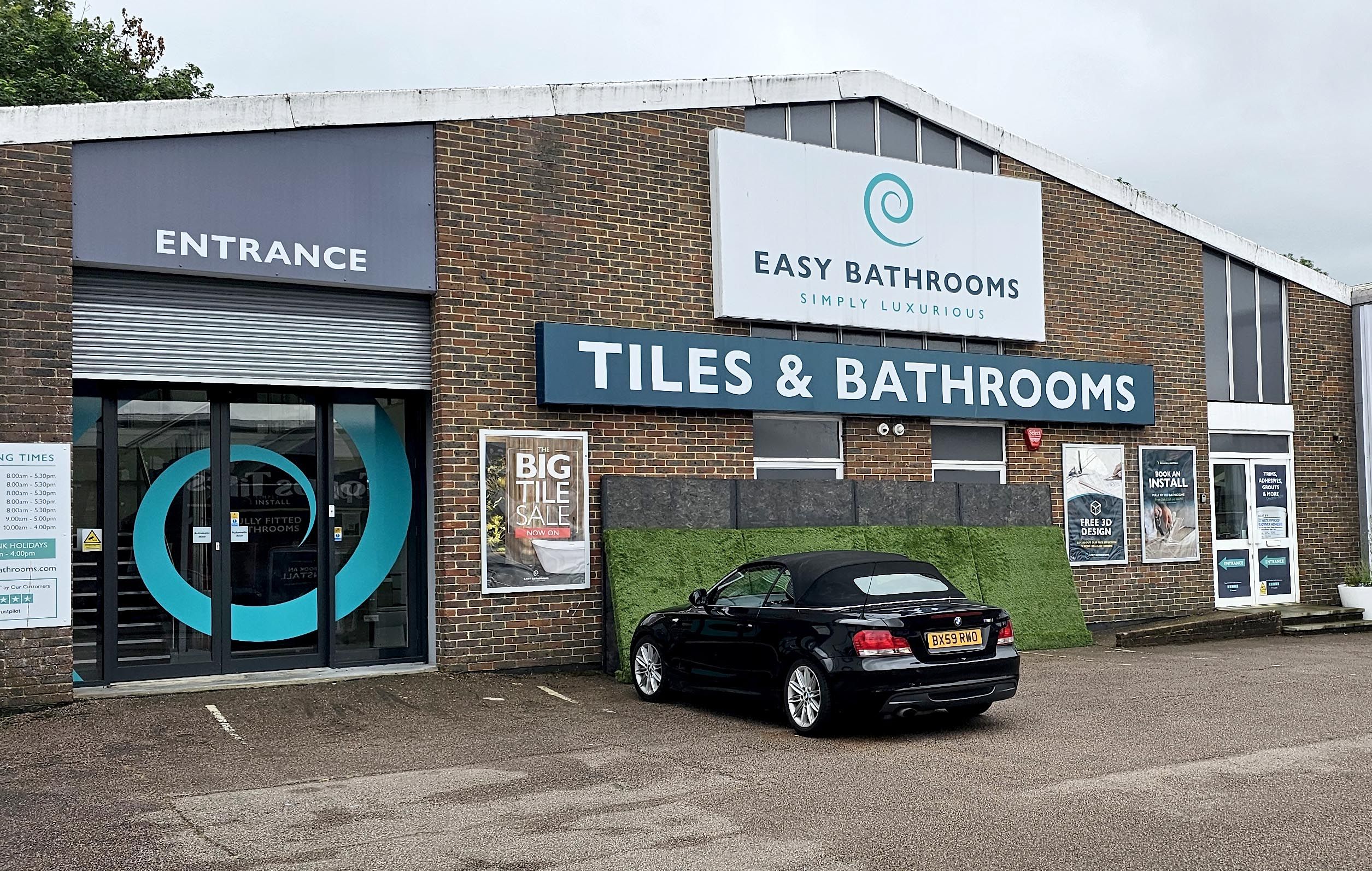 Easy Bathrooms & Tiles Uckfield Showroom