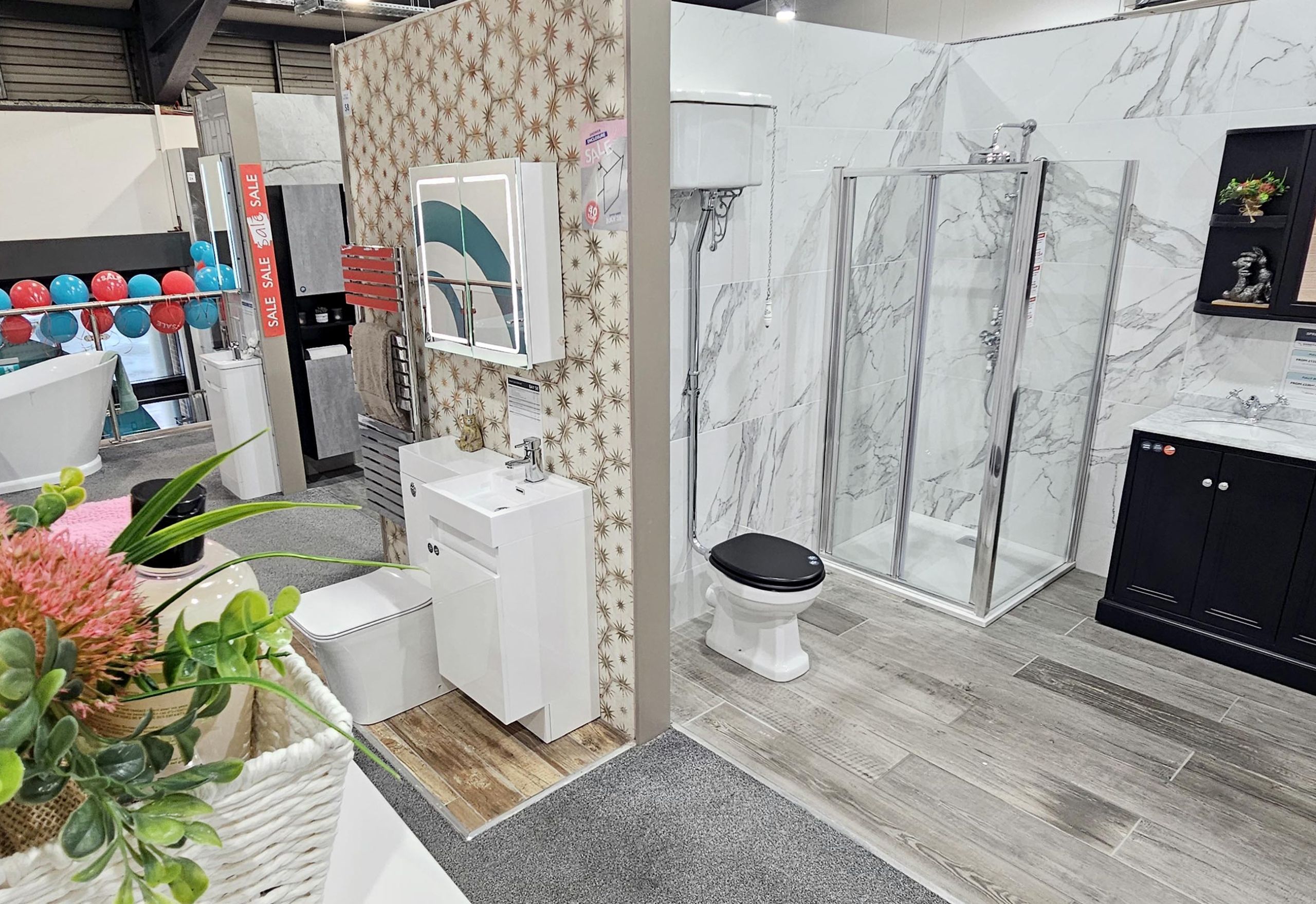 Easy Bathrooms & Tiles Bedford Showroom