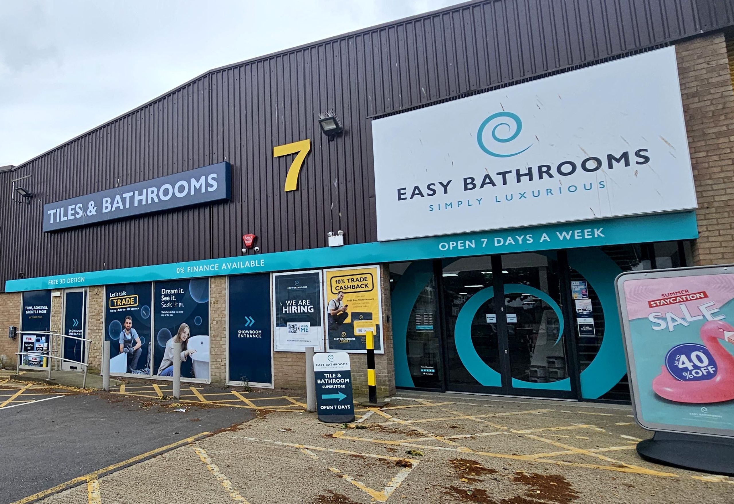 Easy Bathrooms and Tiles Maidstone Showroom