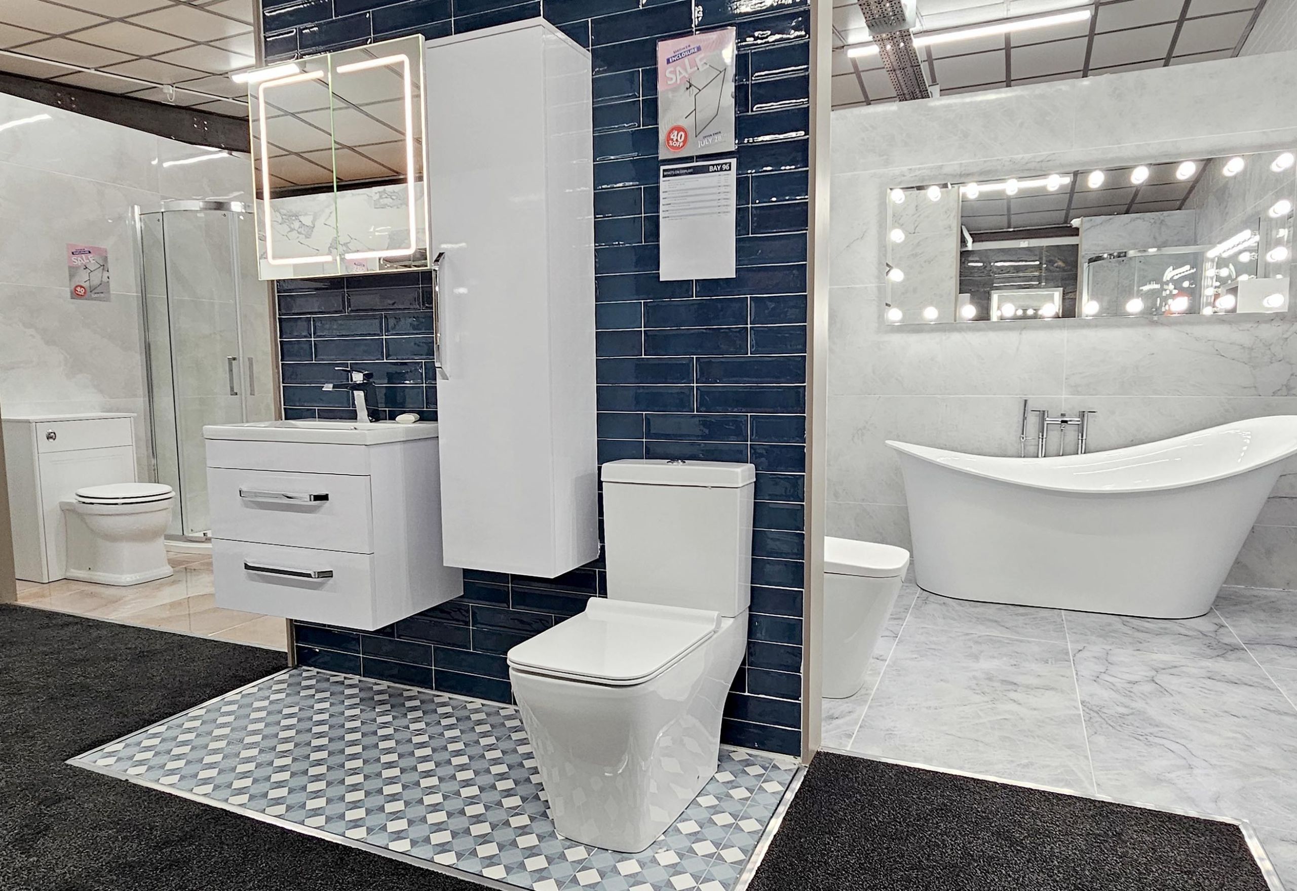 Easy Bathrooms & Tiles Worthing Showroom