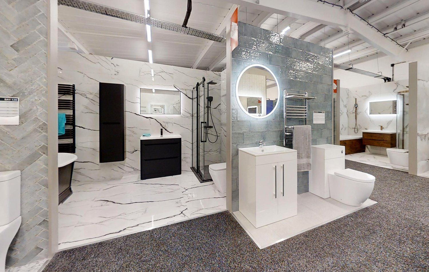 Easy Bathrooms & Tiles Wrexham Showroom