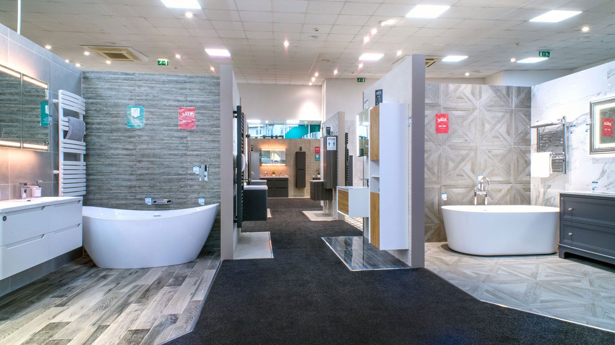 Bournemouth Easy Bathrooms displays