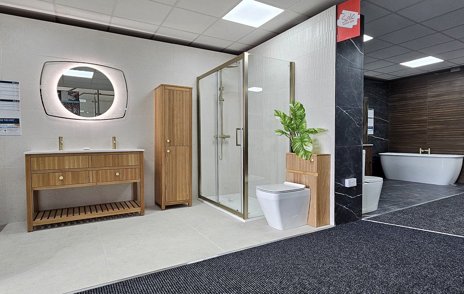 Easy Bathrooms & Tiles Wrexham Showroom