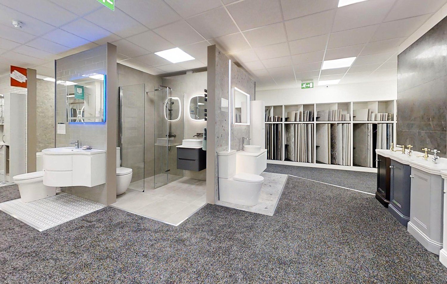 Easy Bathrooms & Tiles Wrexham Showroom