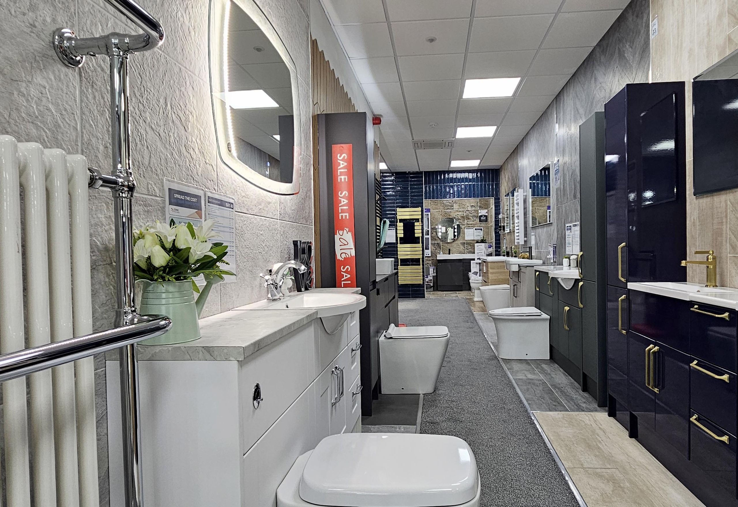 Easy Bathrooms & Tiles Bedford Showroom
