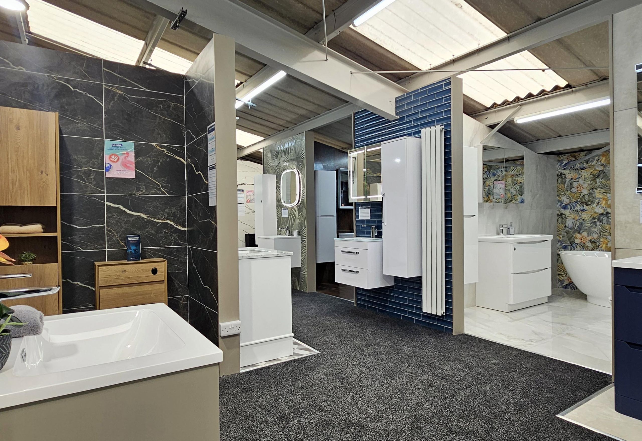 Easy Bathrooms & Tiles Uckfield Showroom