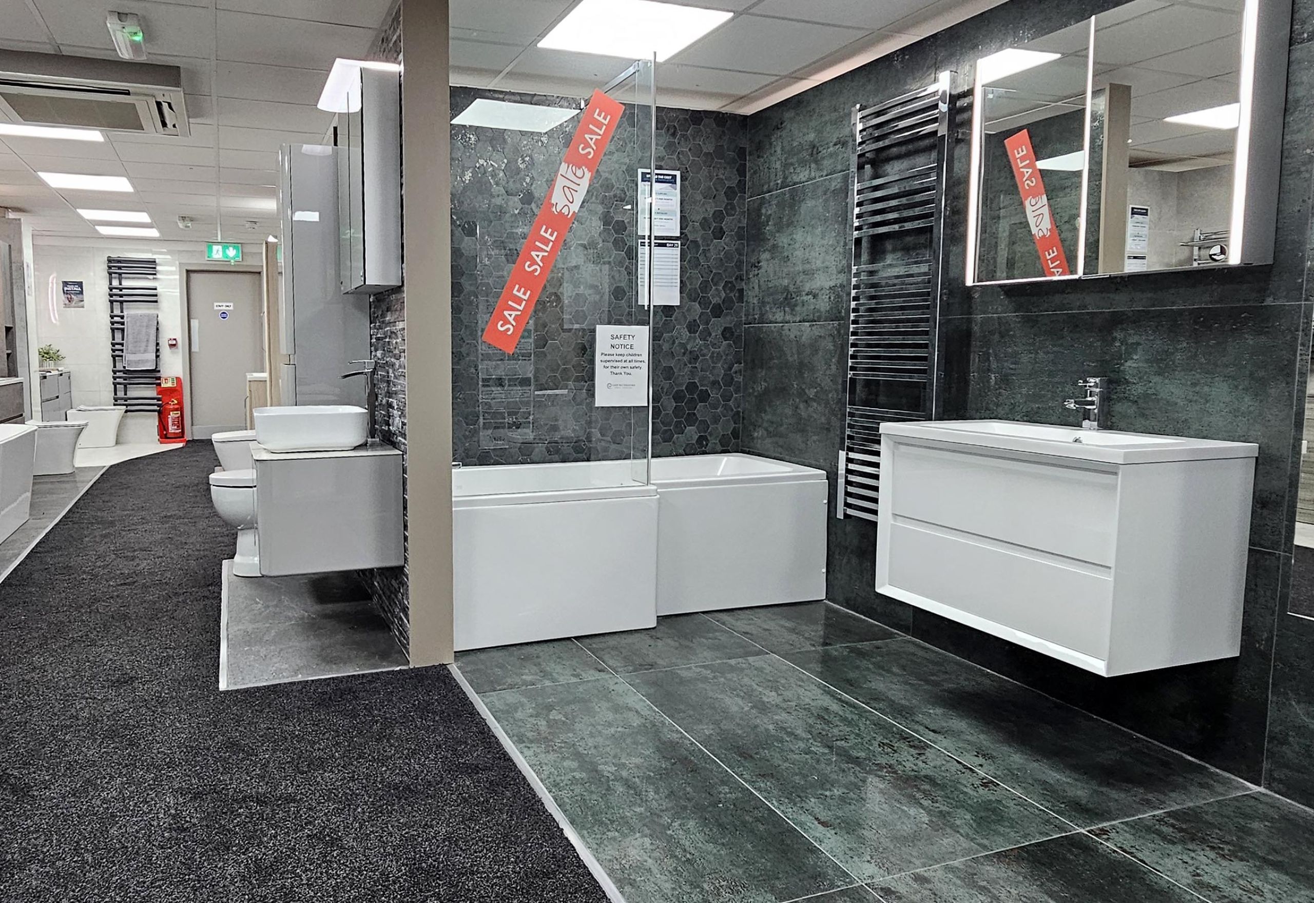 Easy Bathrooms & Tiles Worthing Showroom