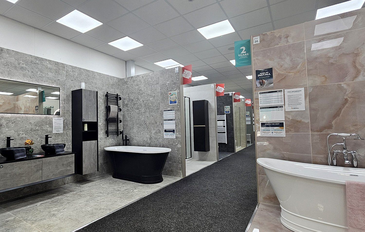 Easy Bathrooms & Tiles King’s Lynn | Easy Bathrooms Showroom