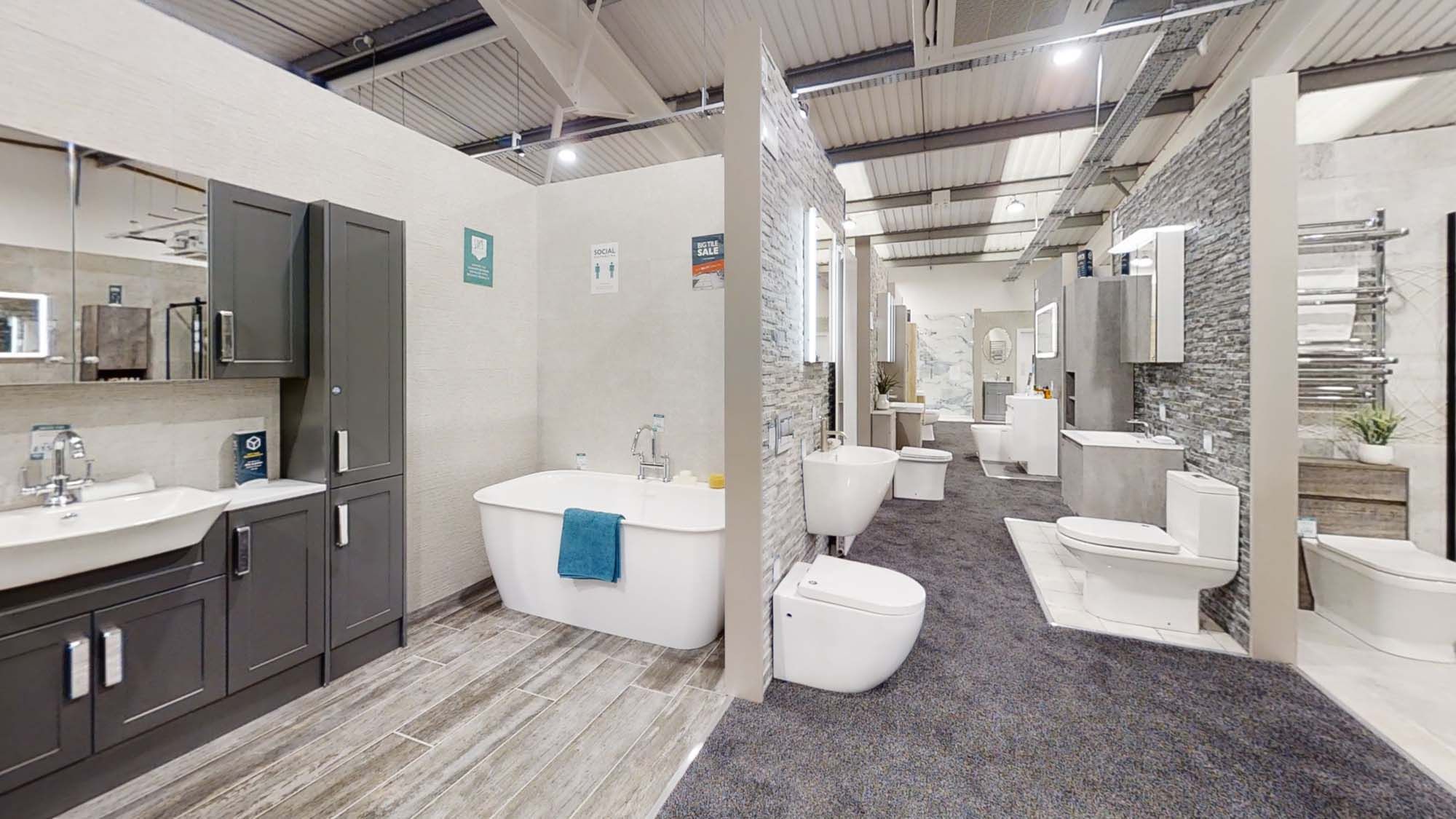 Easy Bathrooms Winchester showroom