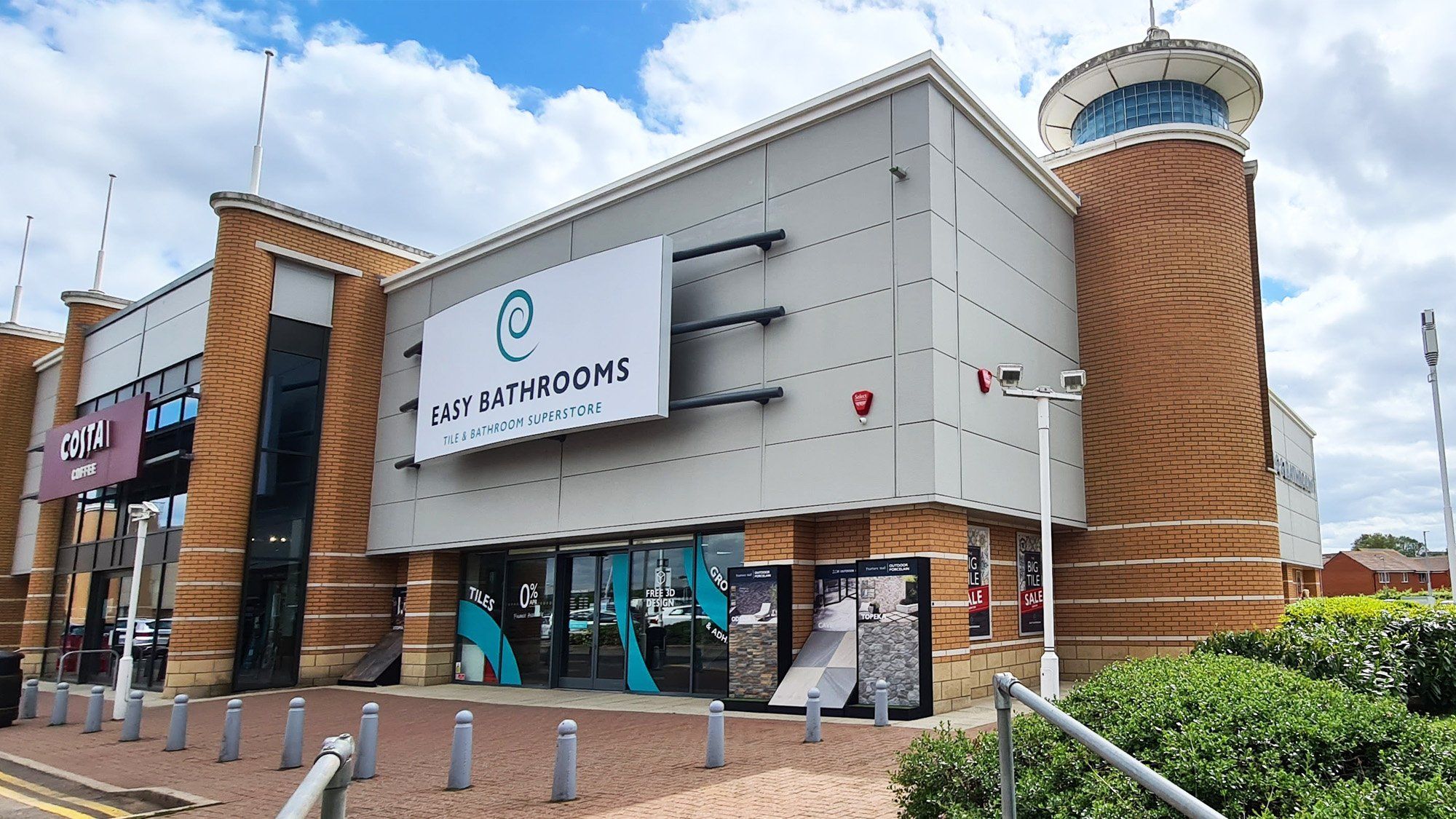 Bathroom showroom in Rugby with local installation