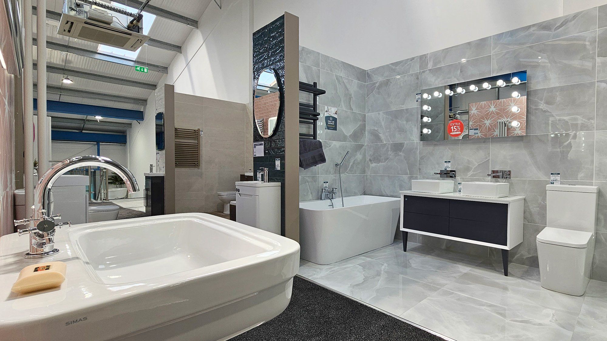 Bathroom Aberystwyth showroom