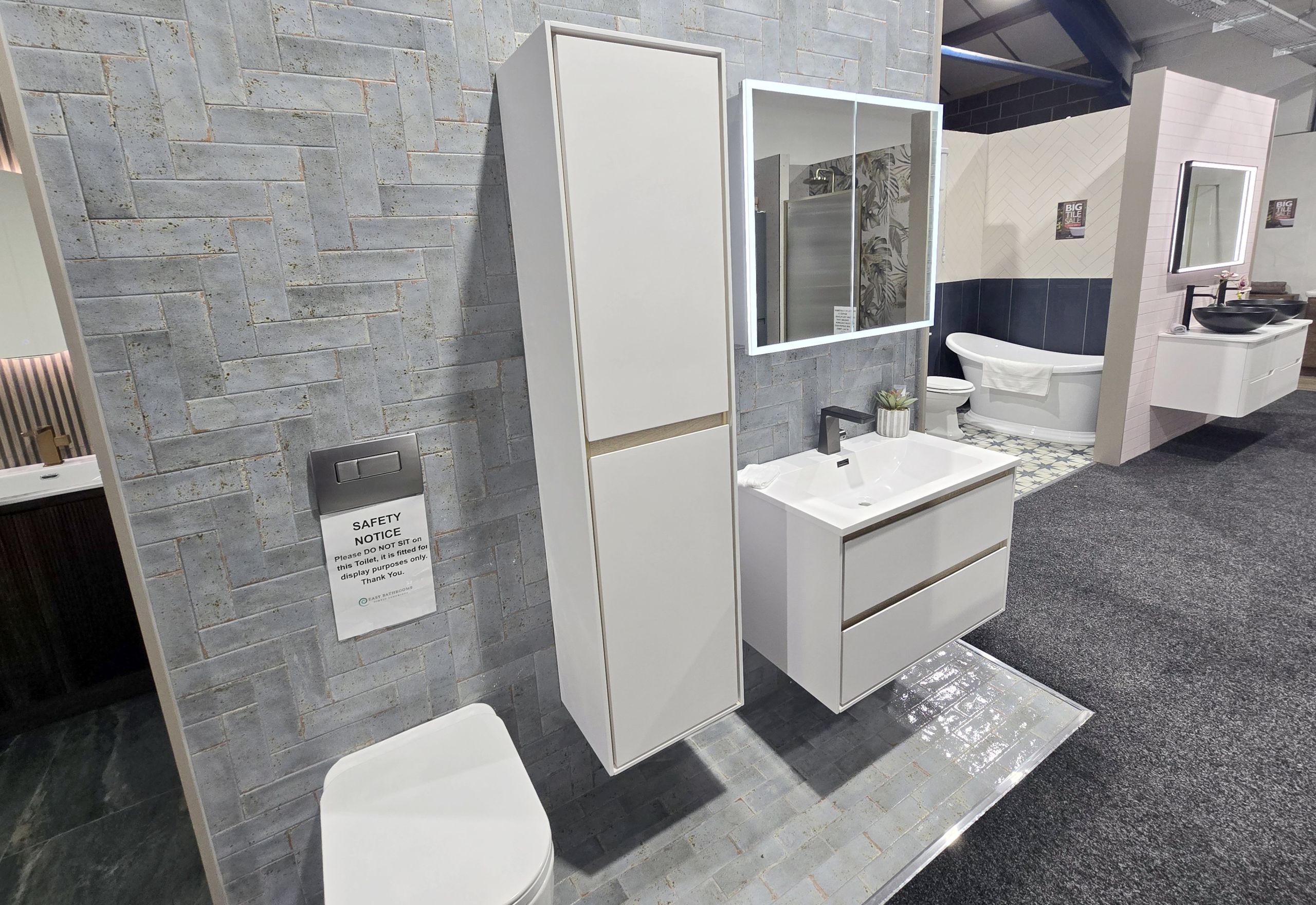 Easy Bathrooms & Tiles Darlington Showroom