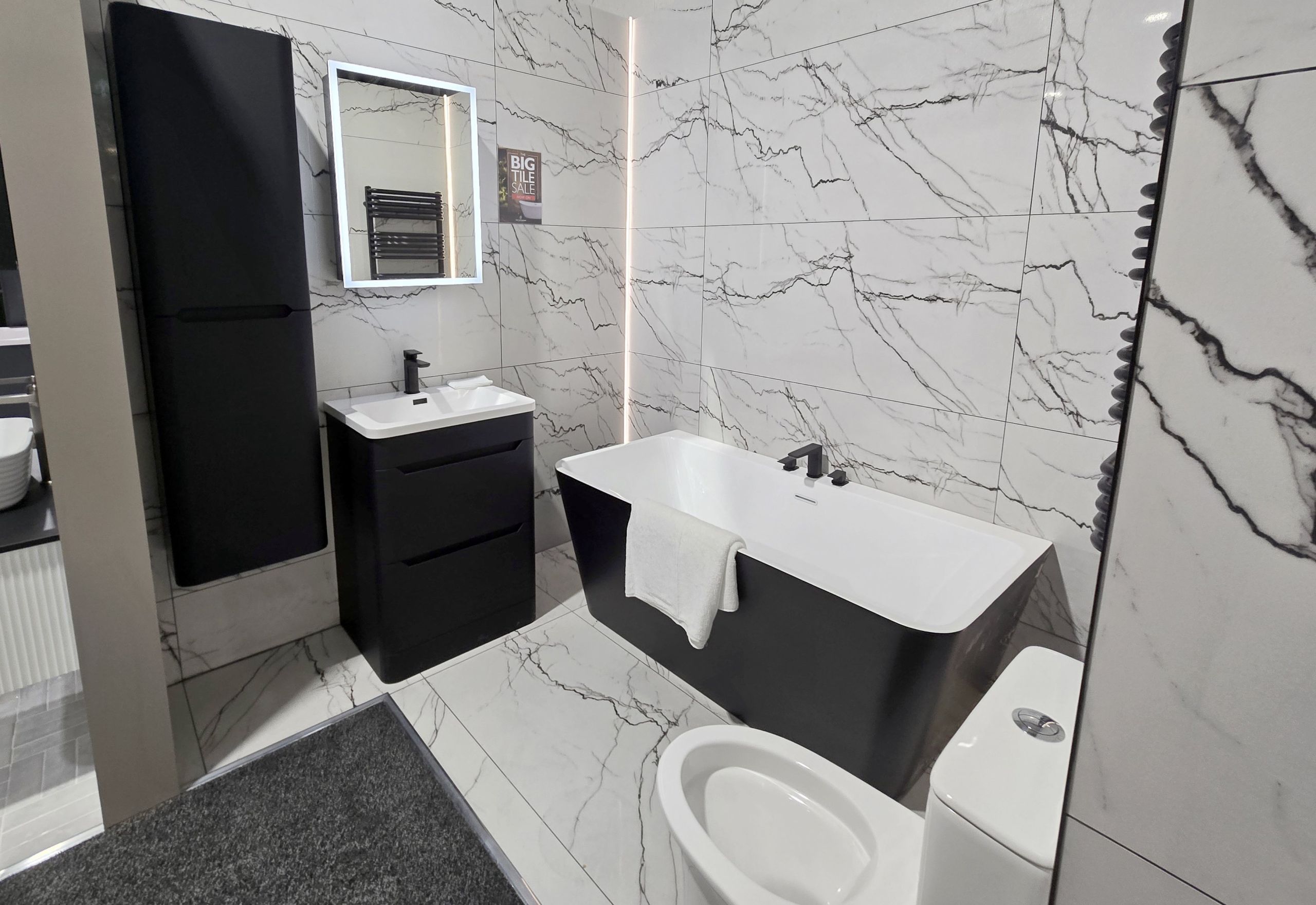 Easy Bathrooms & Tiles Darlington Showroom
