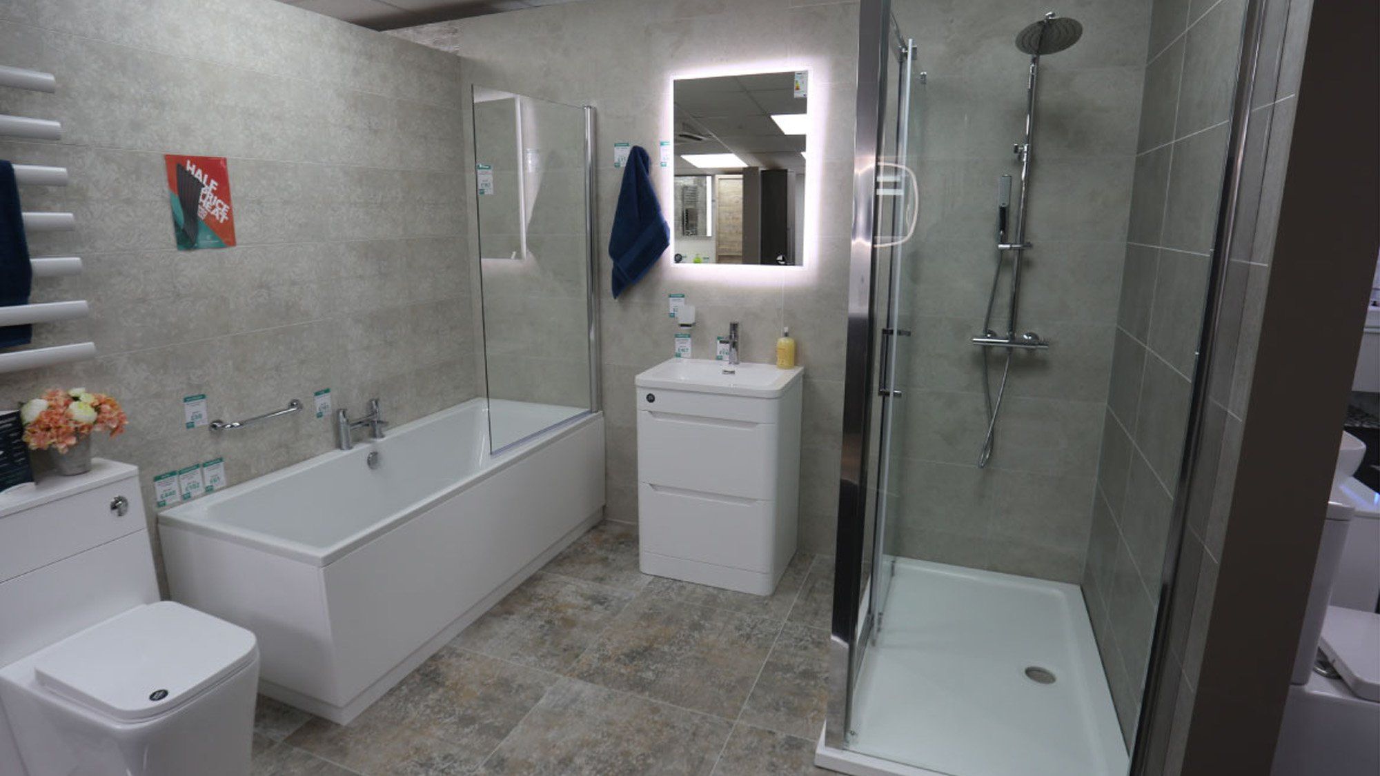 Bathroom Southampton showroom
