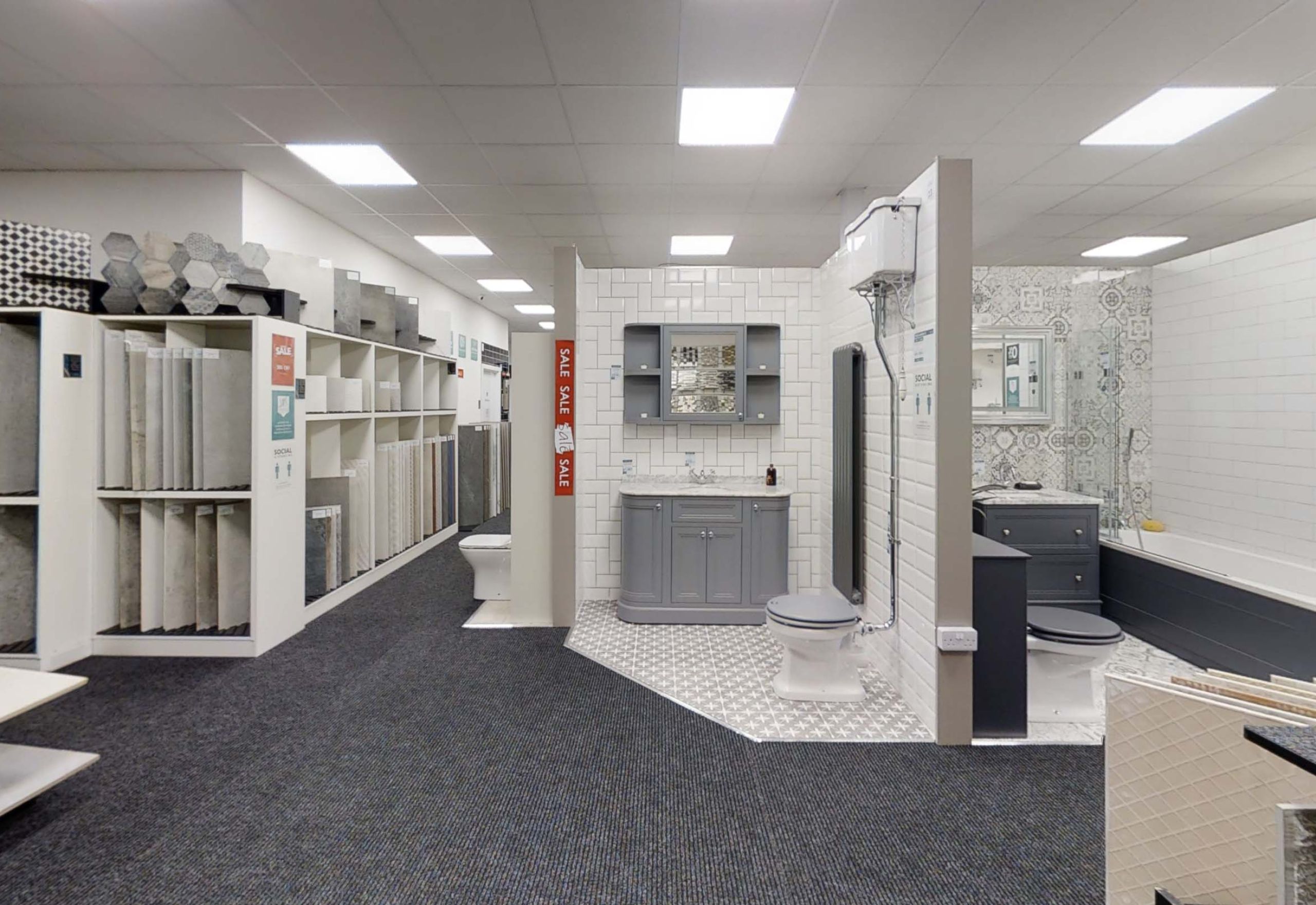Easy bathrooms tile studio Crewe