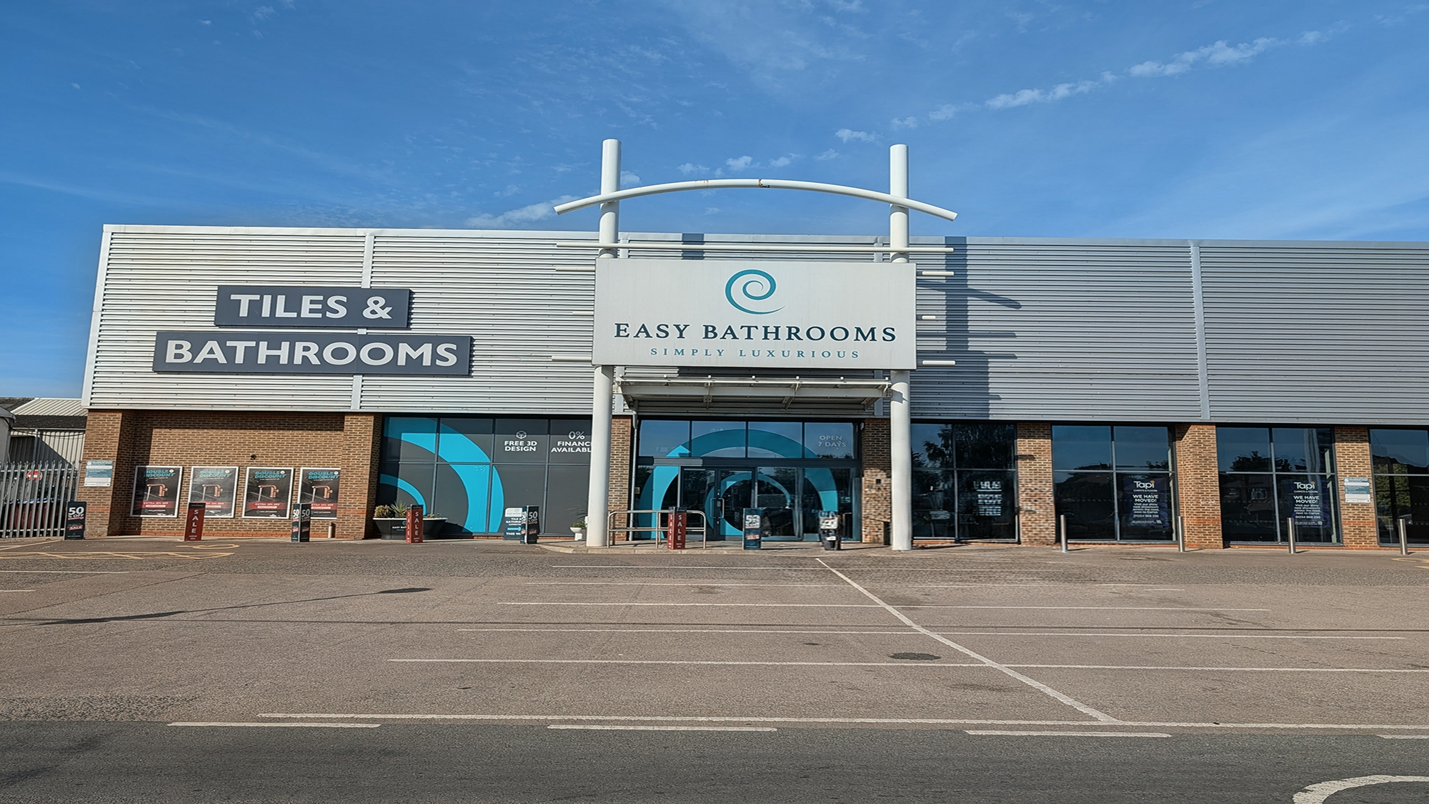 Easy Bathrooms & Tiles Bedford Showroom