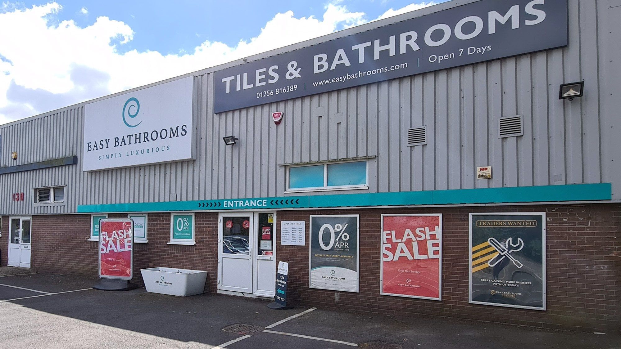 Easy Bathrooms & Tiles Basingstoke Showroom