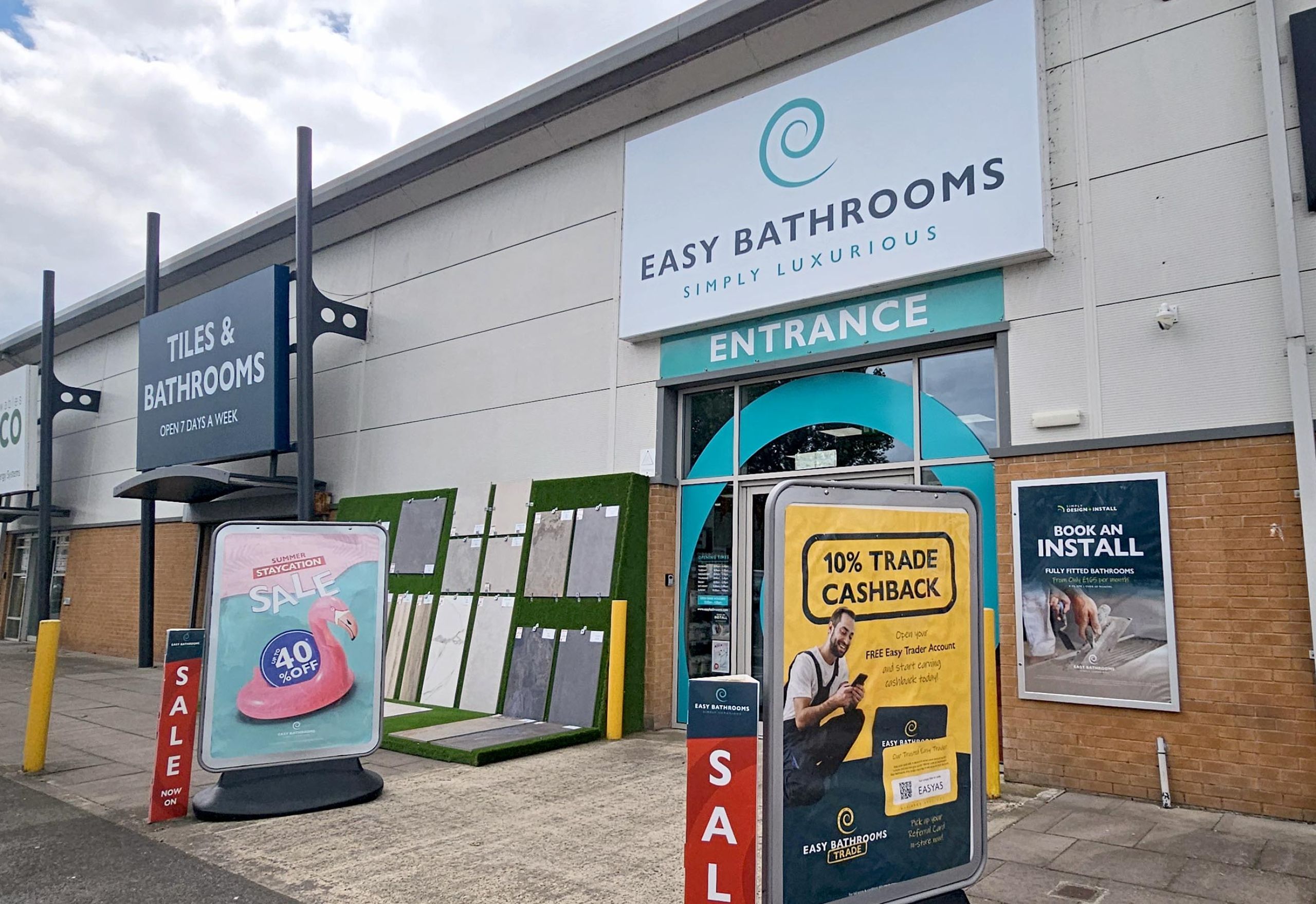 Easy Bathrooms & Tiles Showroom Doncaster