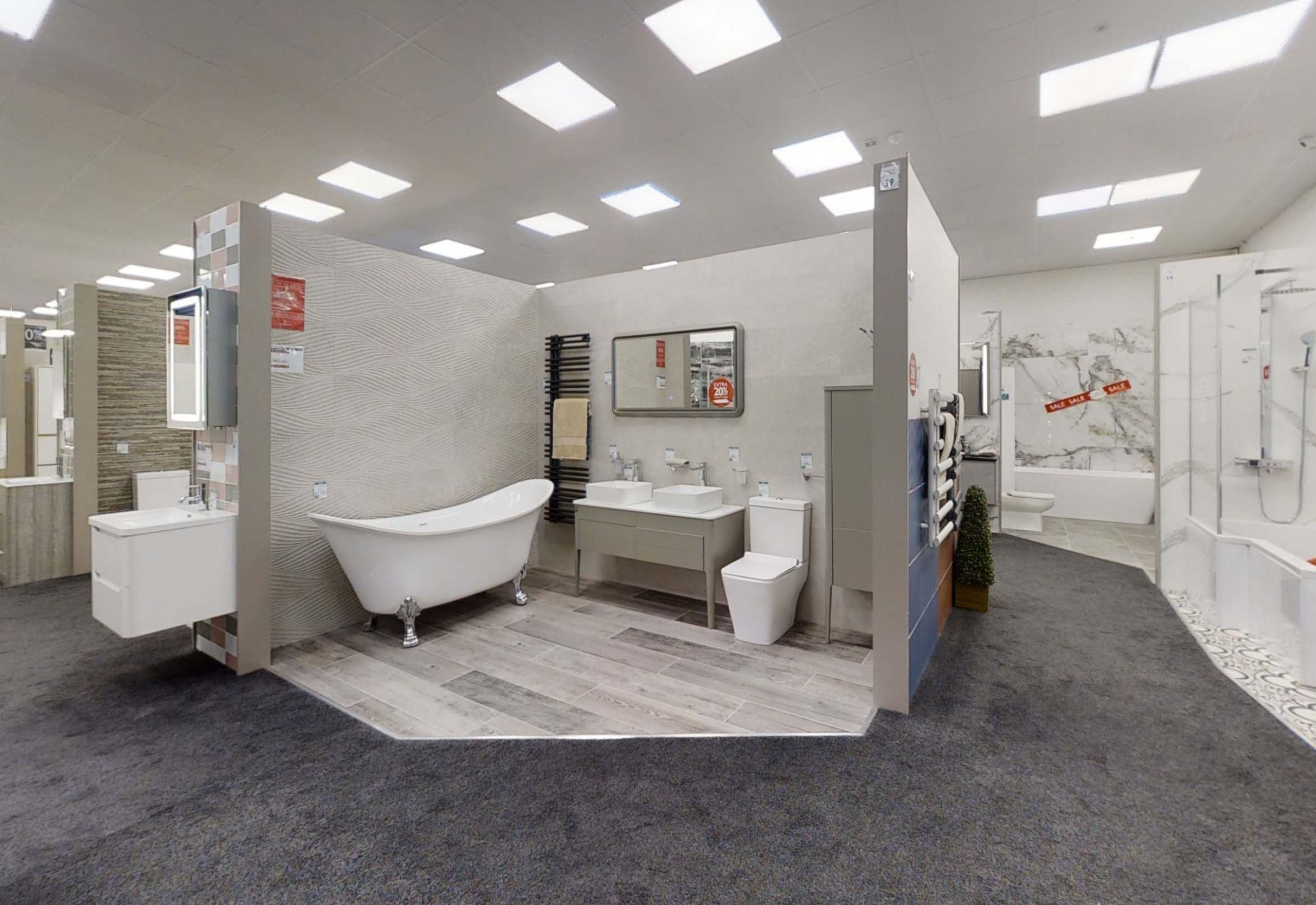 Reading shower bays Easy Bathrooms