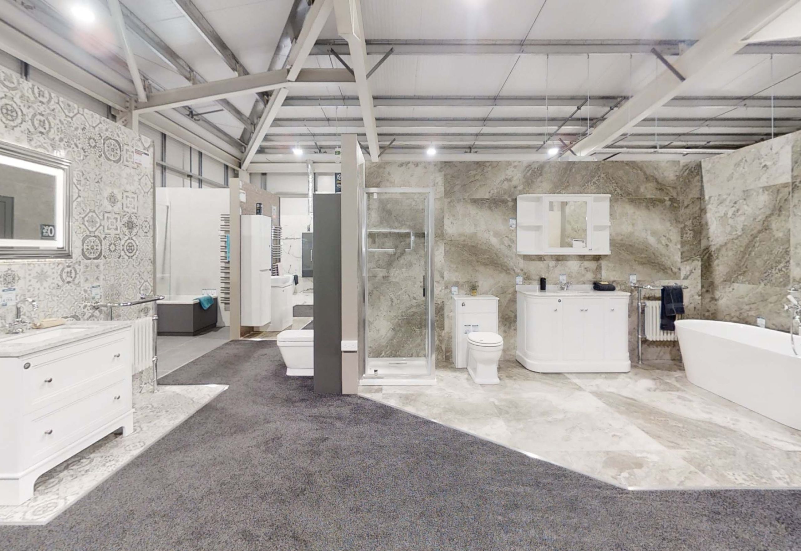 Bathroom Bays at Easy Bathrooms Staples Corner