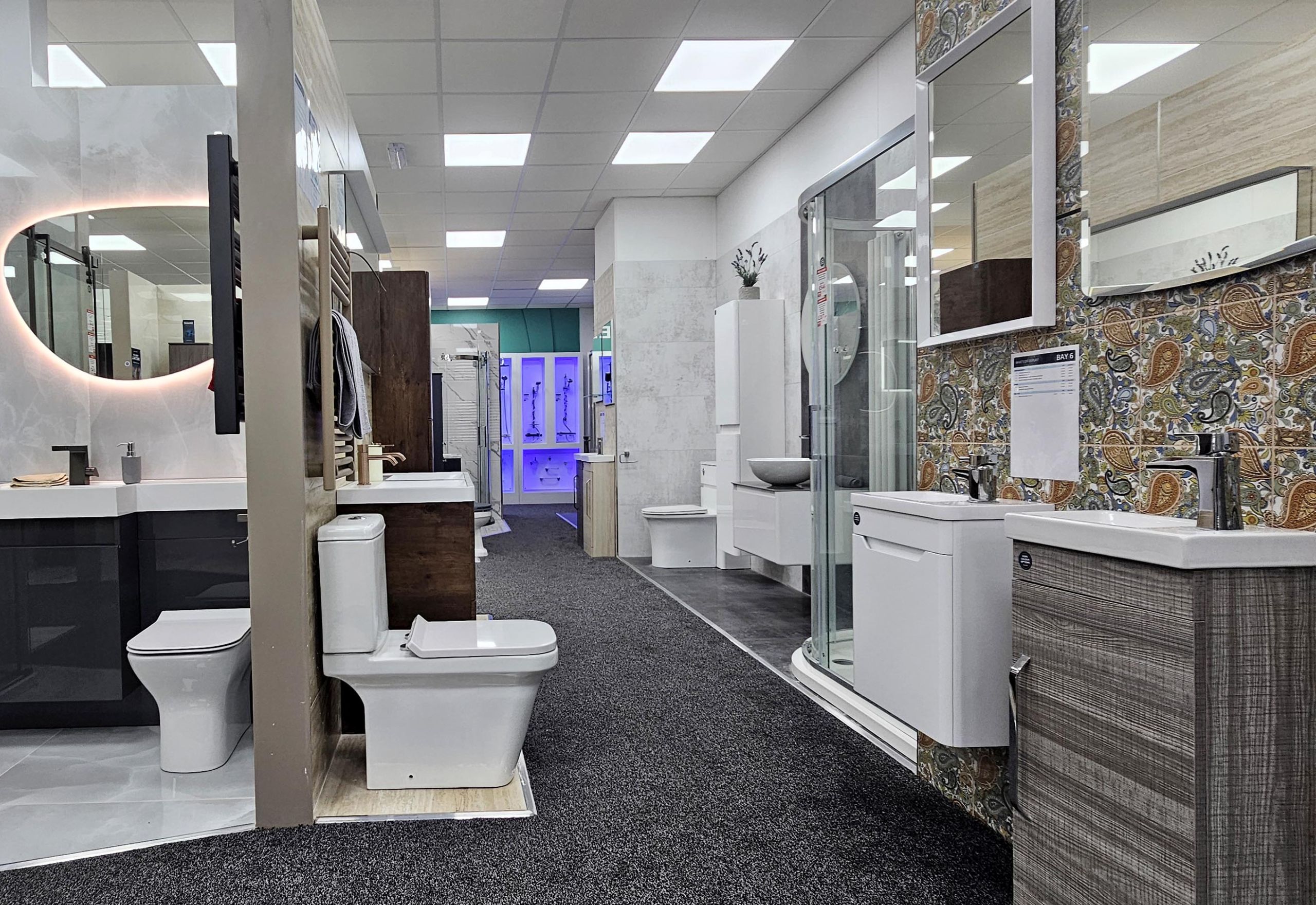 Easy Bathrooms & Tiles Ipswich Showroom
