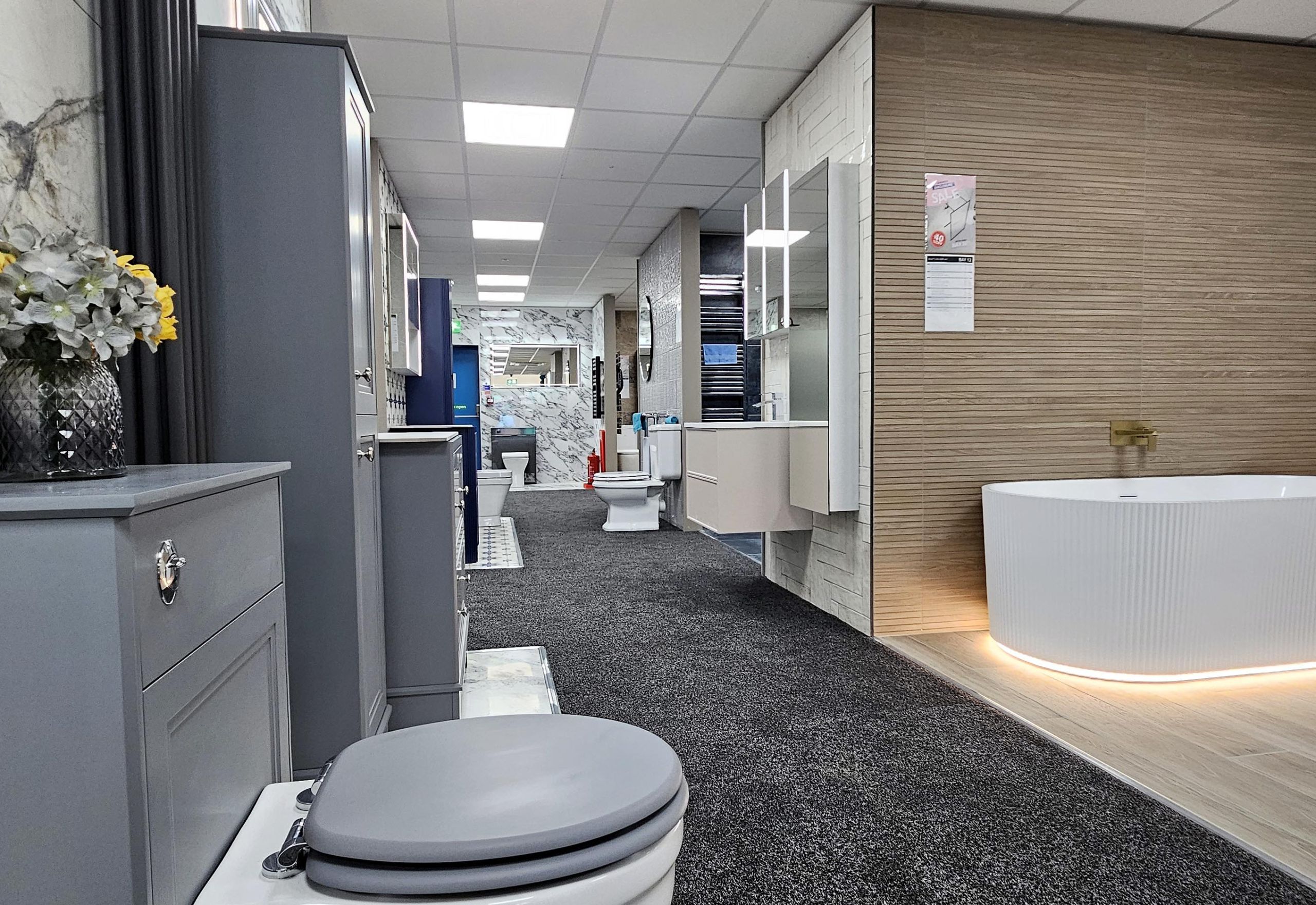 Easy Bathrooms & Tiles Peterborough Showroom