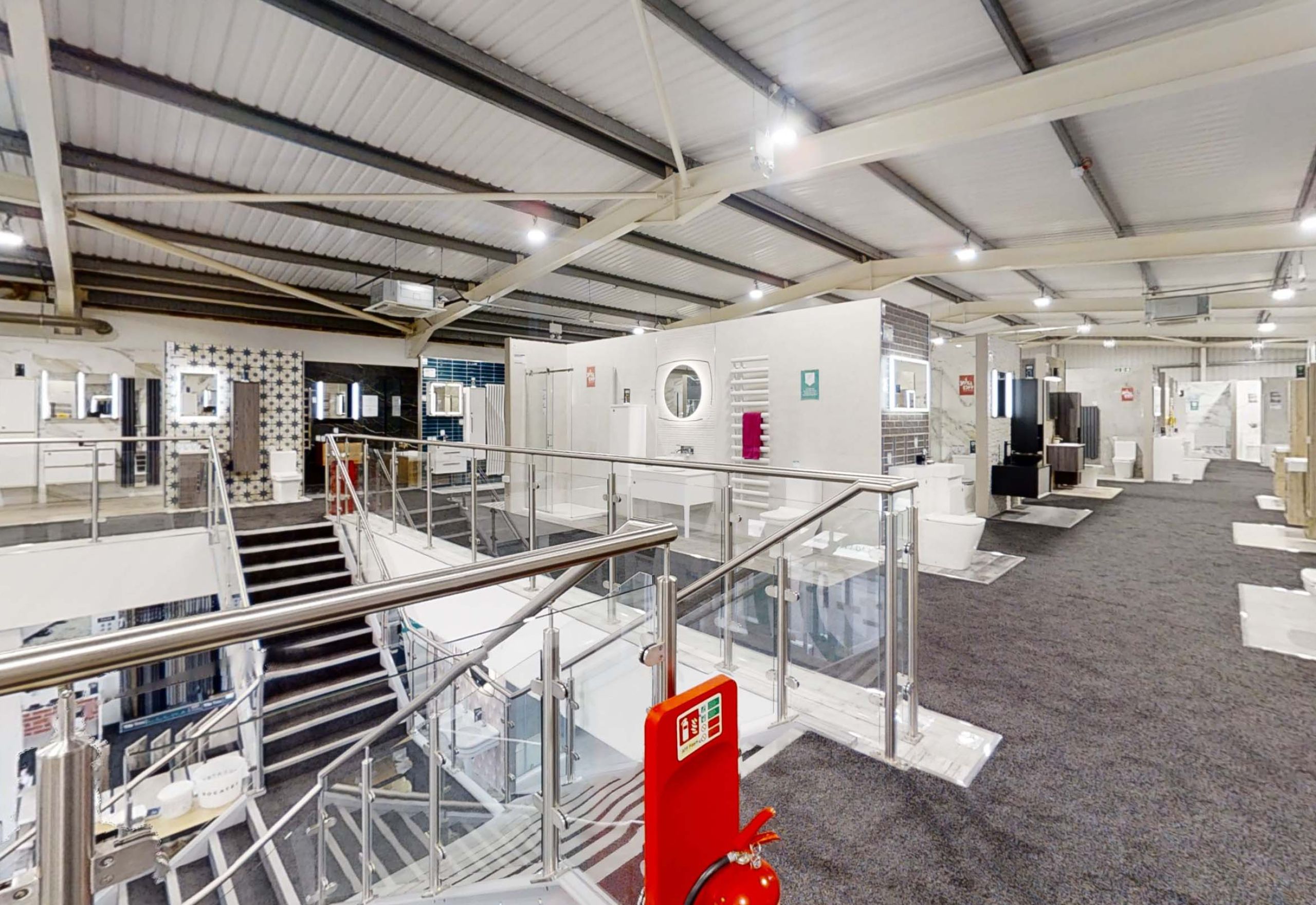 Easy Bathrooms & Tiles Showroom Barnstaple near Lynton