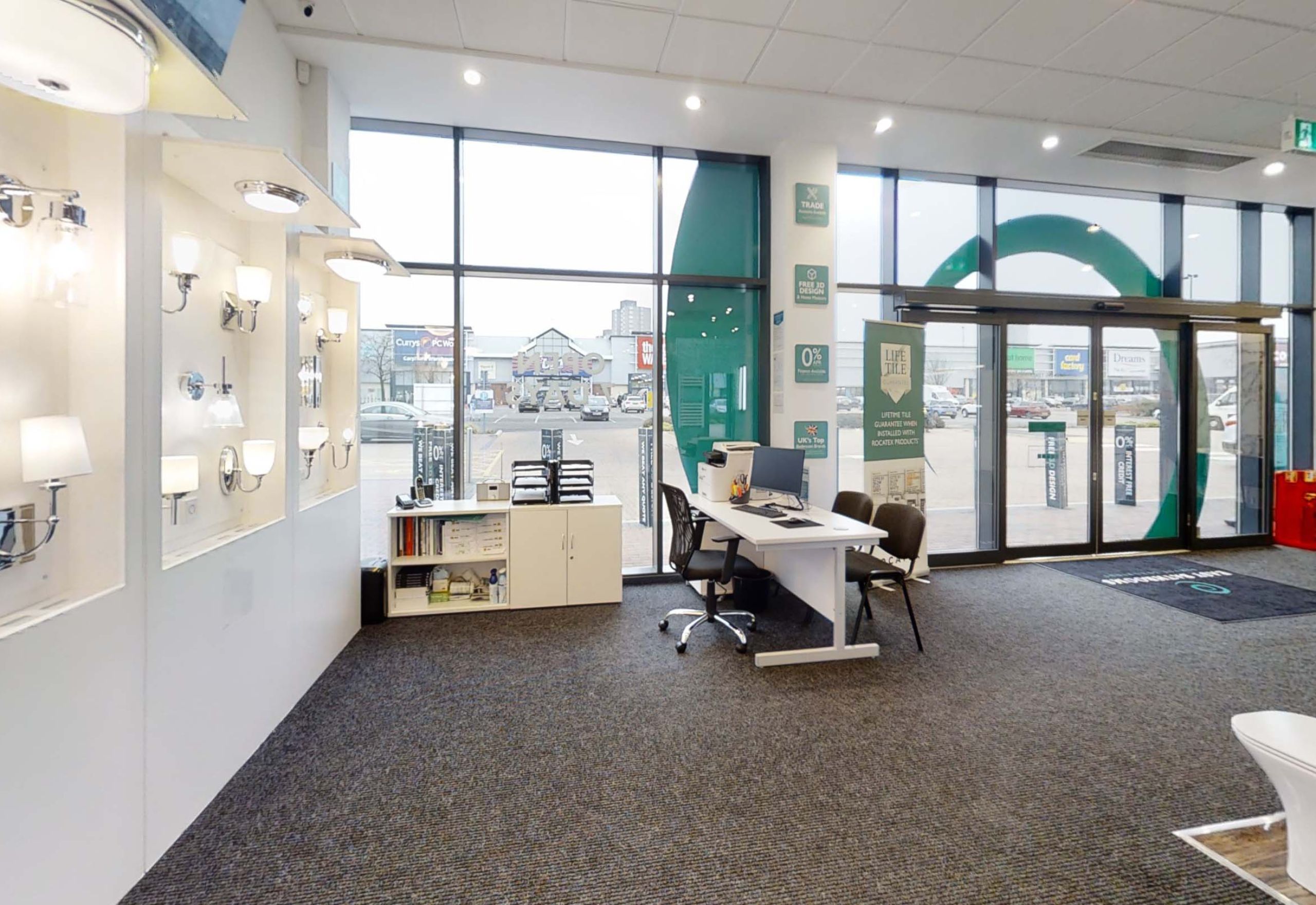 Easy Bathrooms Leicester showroom