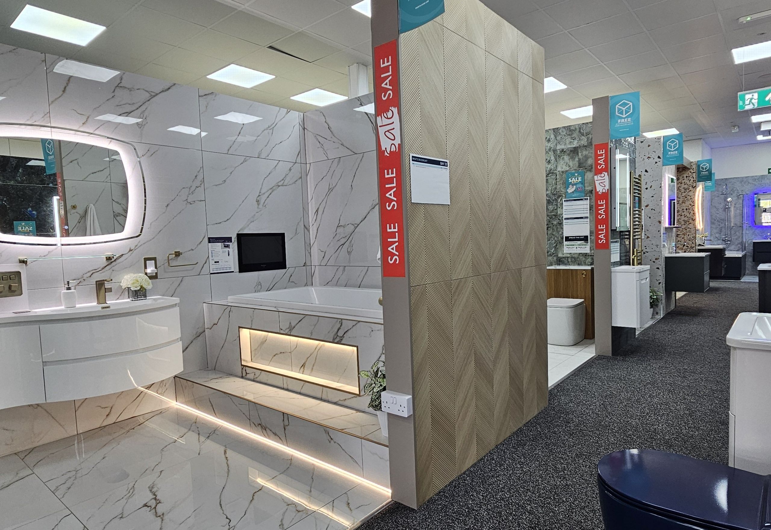 Hayes Easy Bathrooms Showroom