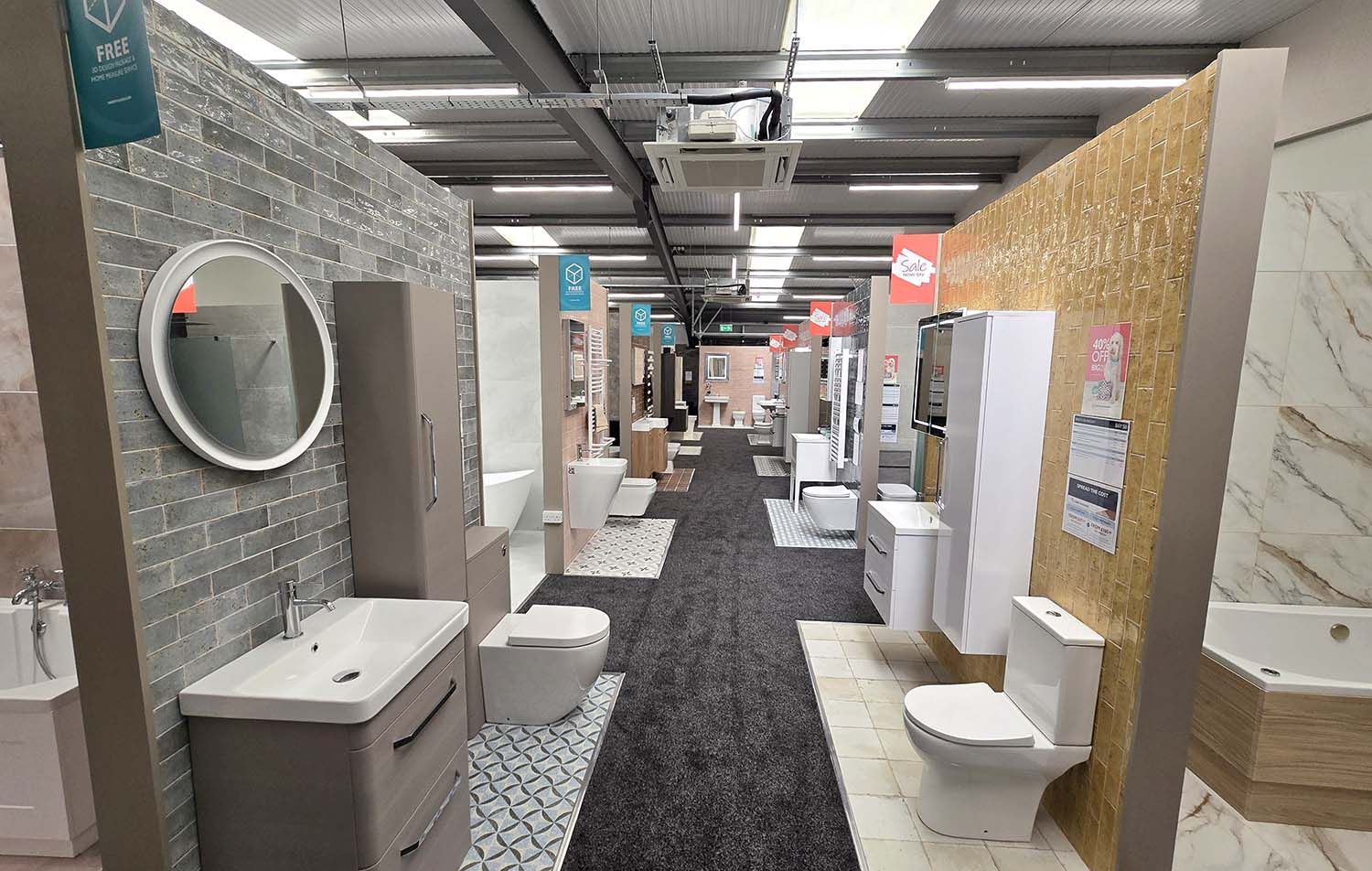 Easy Bathrooms & Tiles Northampton | Easy Bathrooms Showroom