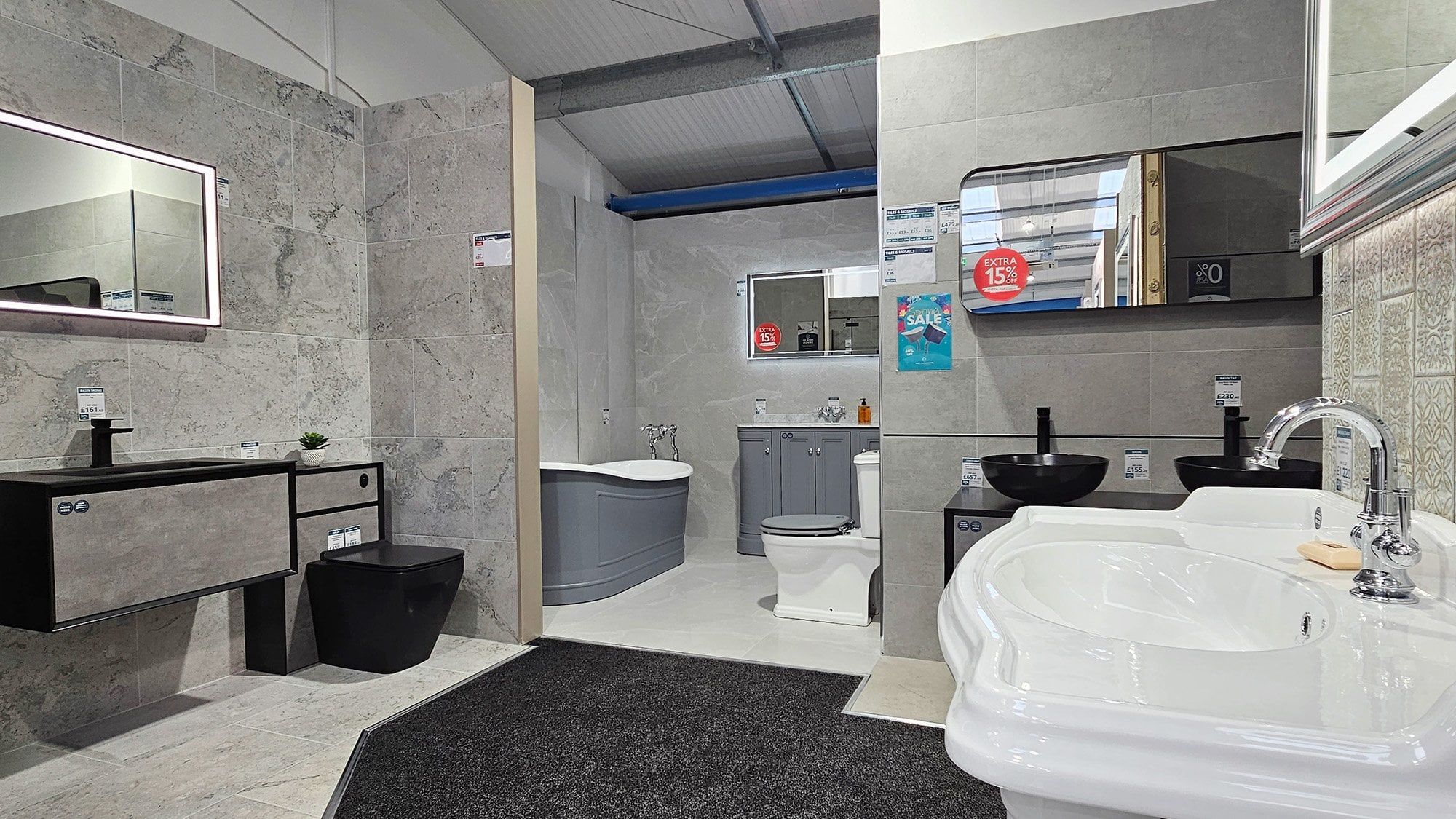 Bathroom showroom Aberystwyth