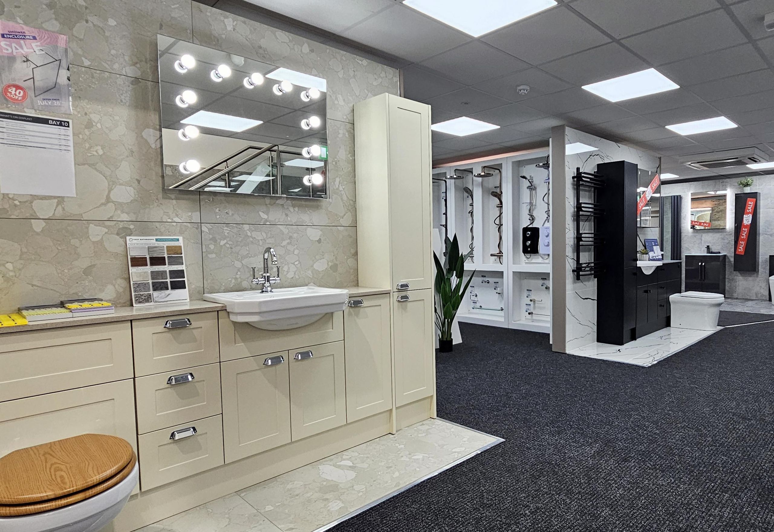 Easy Bathrooms & Tiles Worthing Showroom