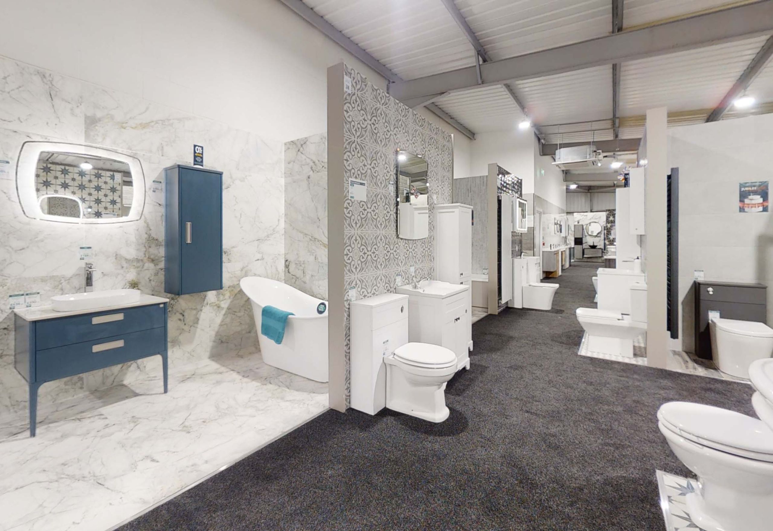 Rugby bathroom showroom