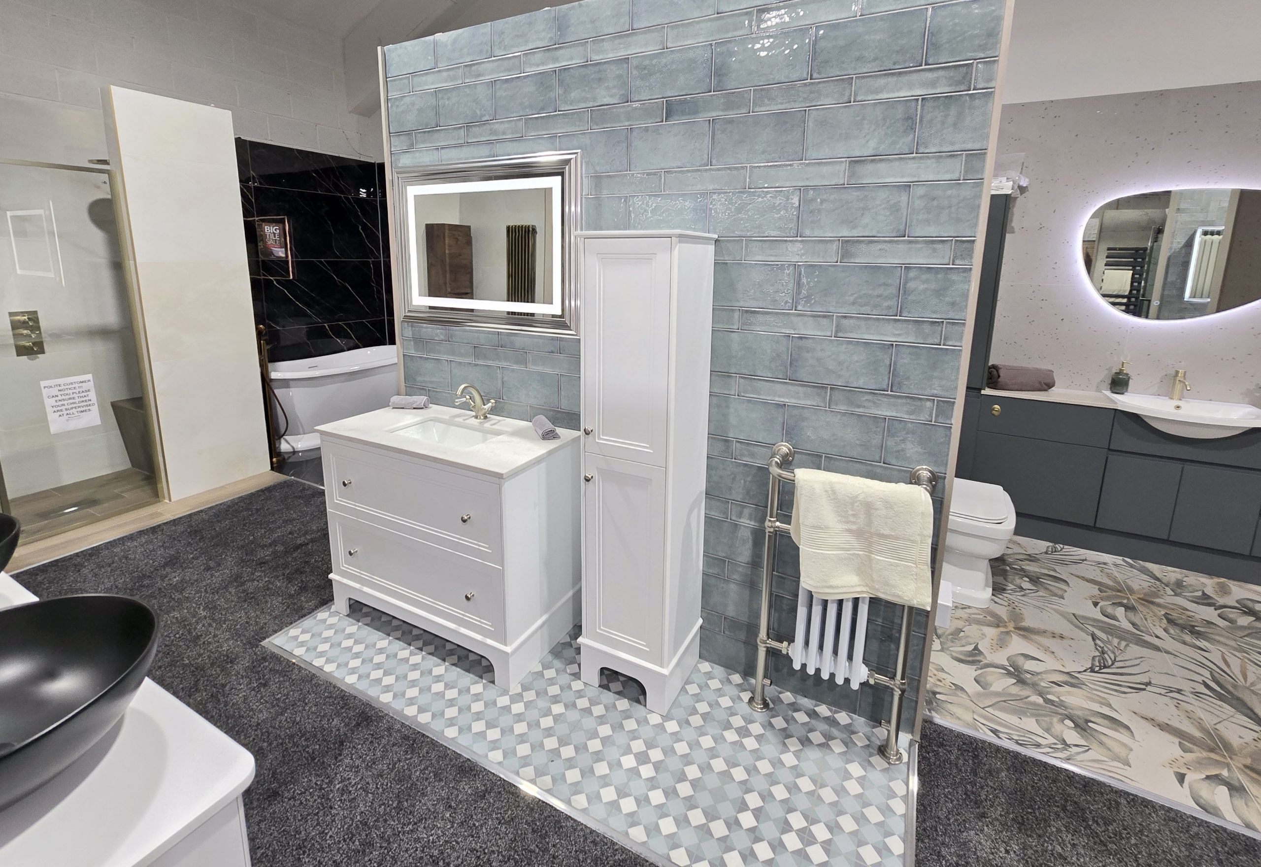 Easy Bathrooms & Tiles Darlington Showroom