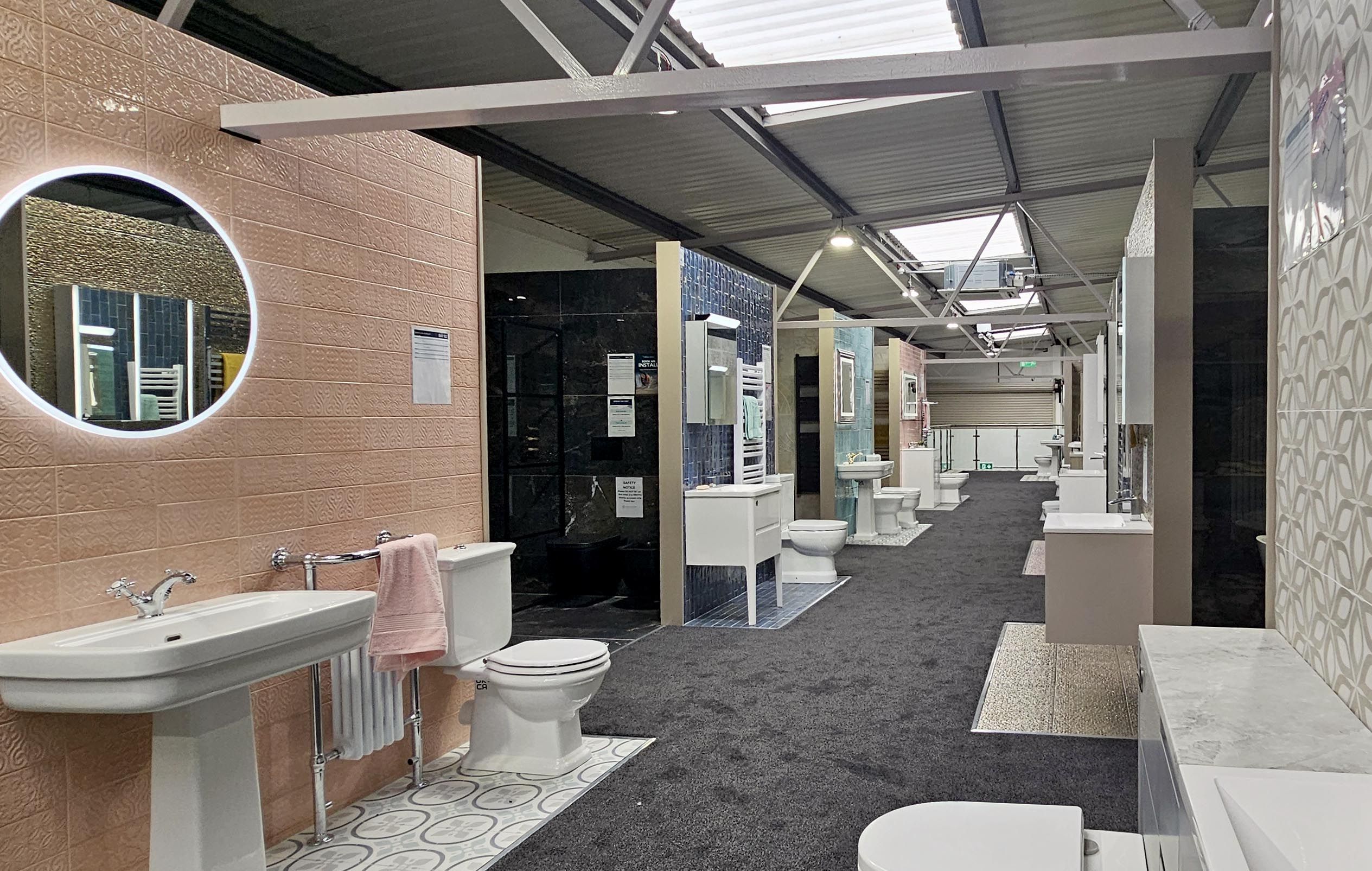 Easy Bathrooms and Tiles Maidstone Showroom