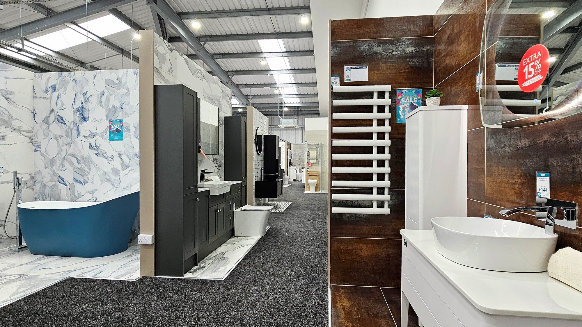 Bathroom showrooms easy bathrooms