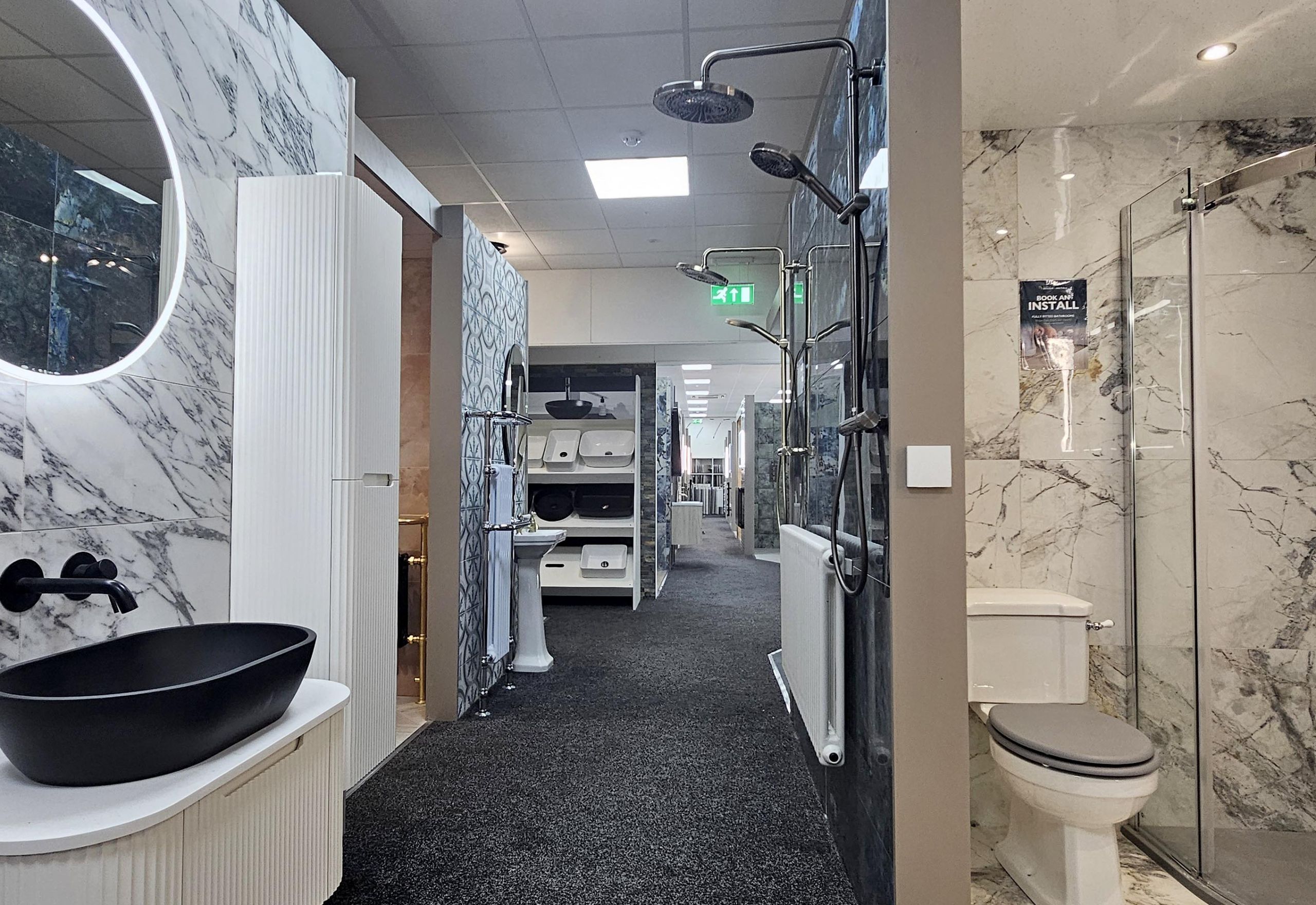 Easy Bathrooms & Tiles Norwich Bathroom Tile Showroom