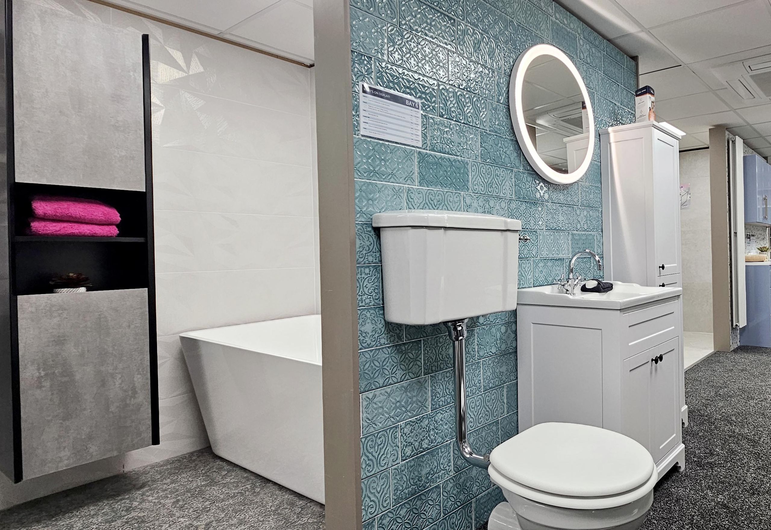 Easy Bathrooms & Tiles Uckfield Showroom