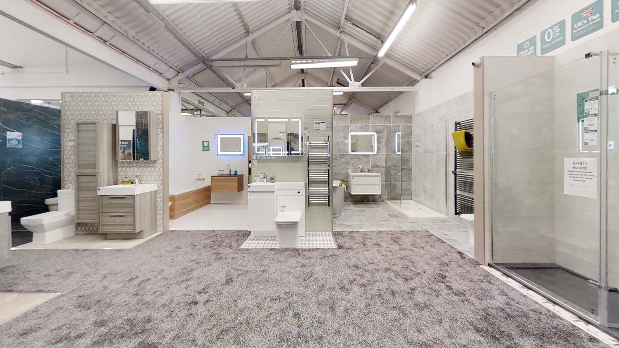 Easy Bathrooms Wolverhampton showroom