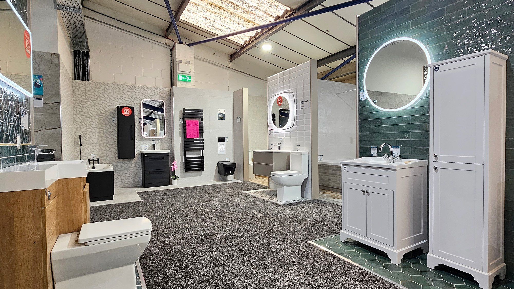 Reading Tilehurst bathroom showroom